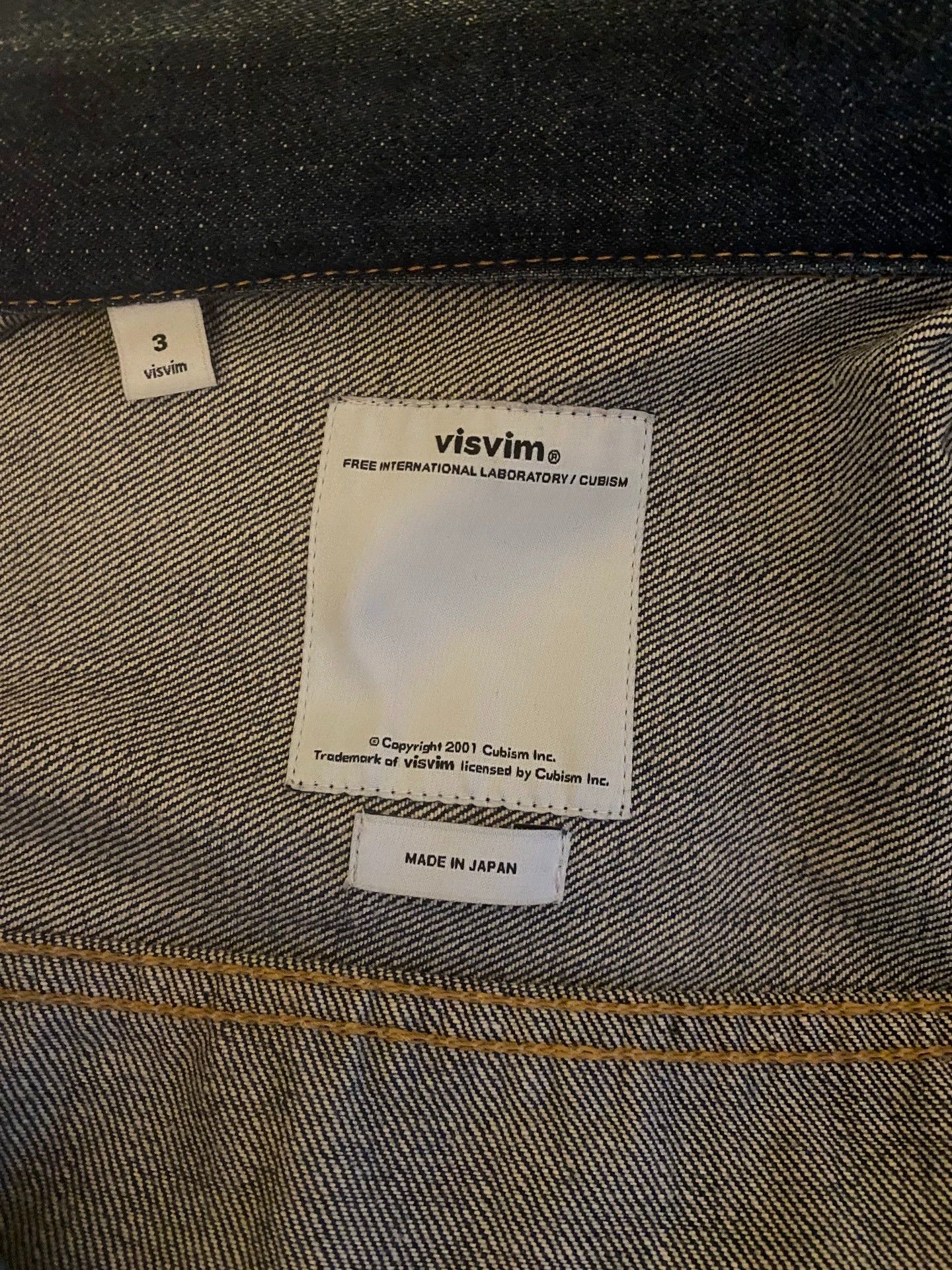 Visvim Visvim JEANS 15 Autumn/Winter Denim Jacket -DMC Size US M / EU 48-50 / 2 - 5 Thumbnail