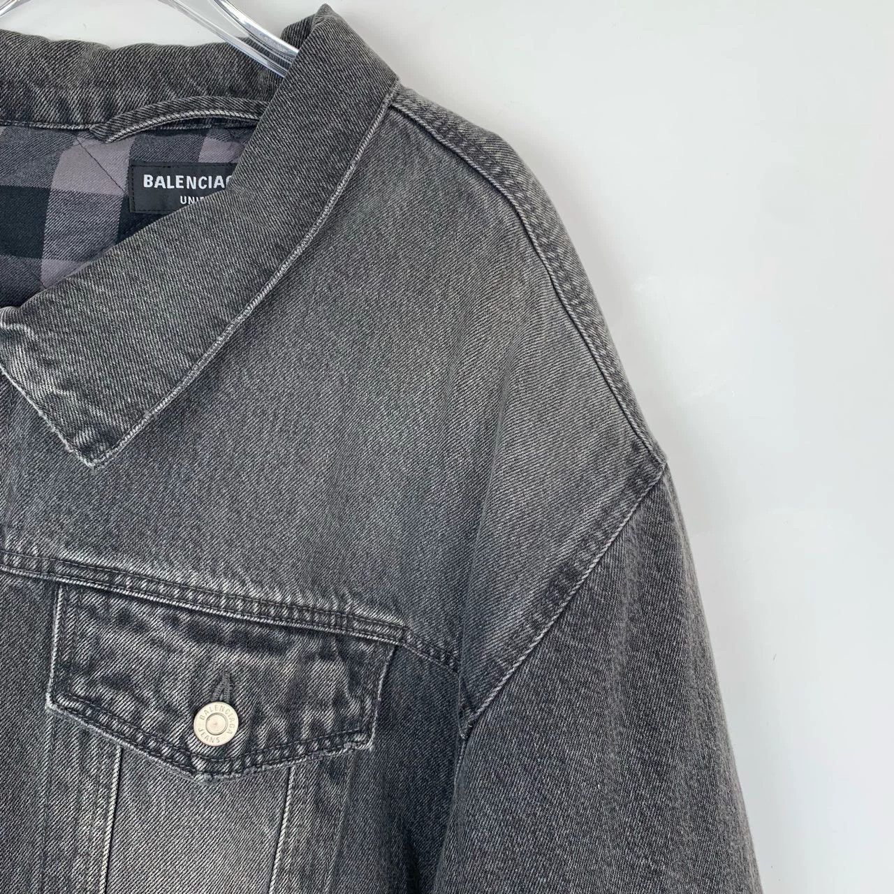 Balenciaga Balenciaga 21 Multi Pocket Irregular Design Denim Jacket -DMC Size US M / EU 48-50 / 2 - 3 Thumbnail