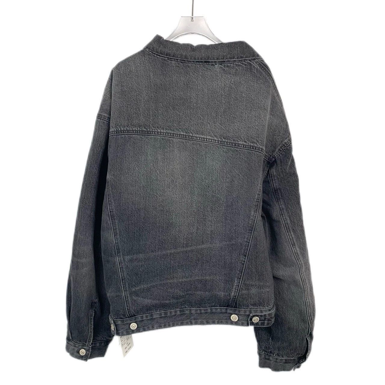 Balenciaga Balenciaga 21 Multi Pocket Irregular Design Denim Jacket -DMC Size US M / EU 48-50 / 2 - 2 Thumbnail