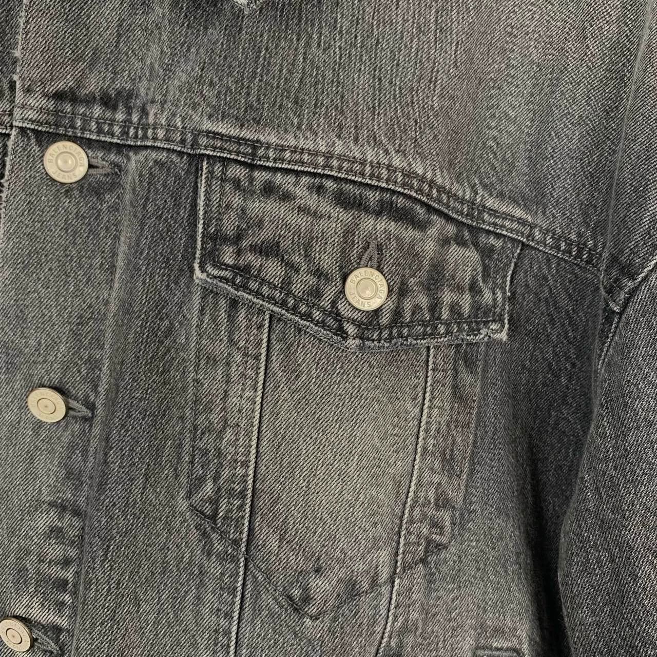 Balenciaga Balenciaga 21 Multi Pocket Irregular Design Denim Jacket -DMC Size US M / EU 48-50 / 2 - 5 Thumbnail