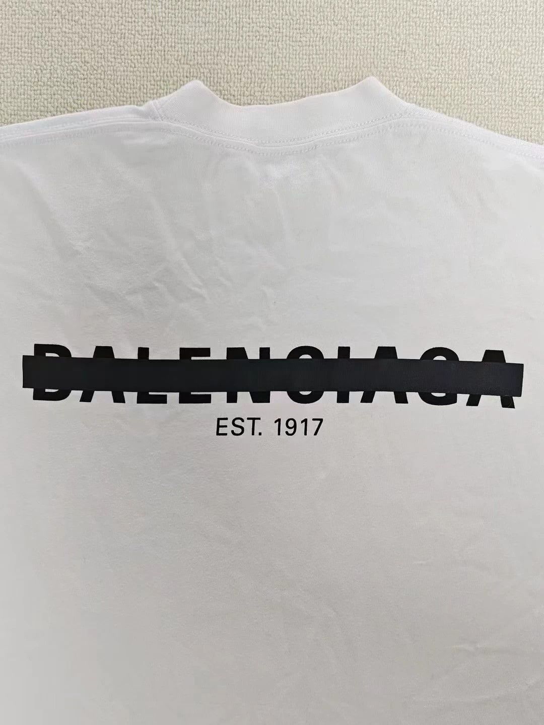Balenciaga Balenciaga 22fw occlusion line logo short sleeved T-shirt -DMC Size US L / EU 52-54 / 3 - 5 Thumbnail