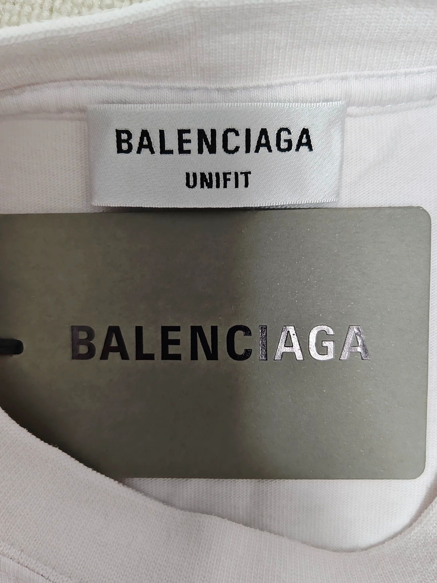 Balenciaga Balenciaga 22fw occlusion line logo short sleeved T-shirt -DMC Size US L / EU 52-54 / 3 - 6 Thumbnail