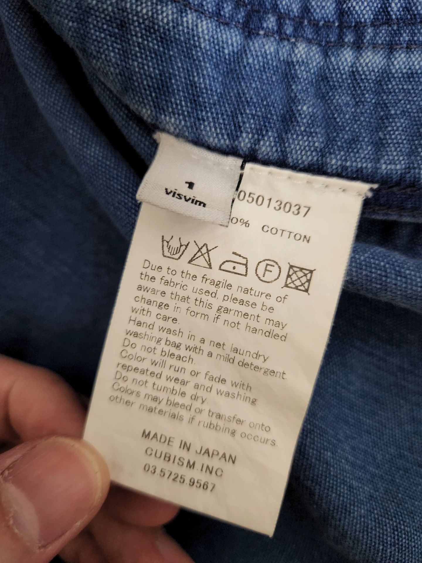 Visvim Visvim French green fruit collar three bag washed jacket -DMC Size US S / EU 44-46 / 1 - 3 Thumbnail