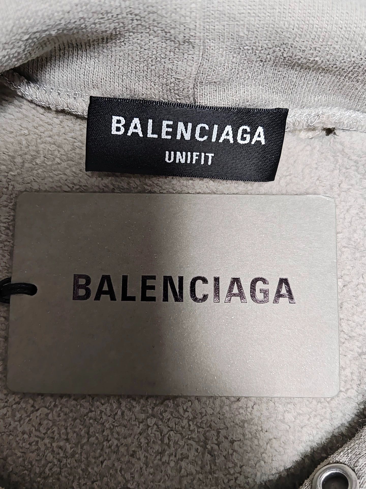 Balenciaga Balenciaga Blurred Mosaic Phantom Logo Hoodie -DMC Size US S / EU 44-46 / 1 - 4 Thumbnail