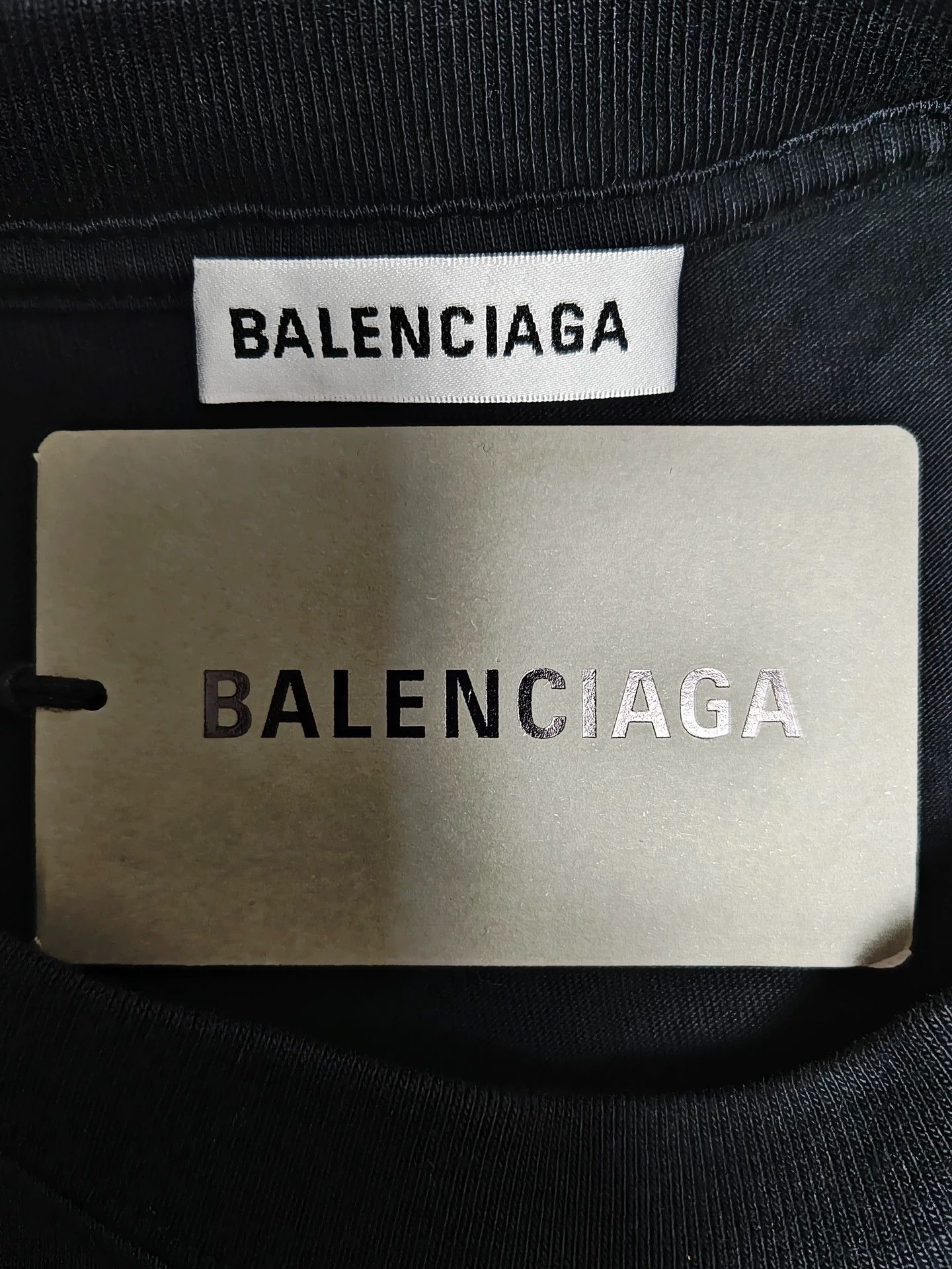 Balenciaga Balenciaga front and back logo washed short sleeved T-shirt -DMC Size US S / EU 44-46 / 1 - 5 Thumbnail