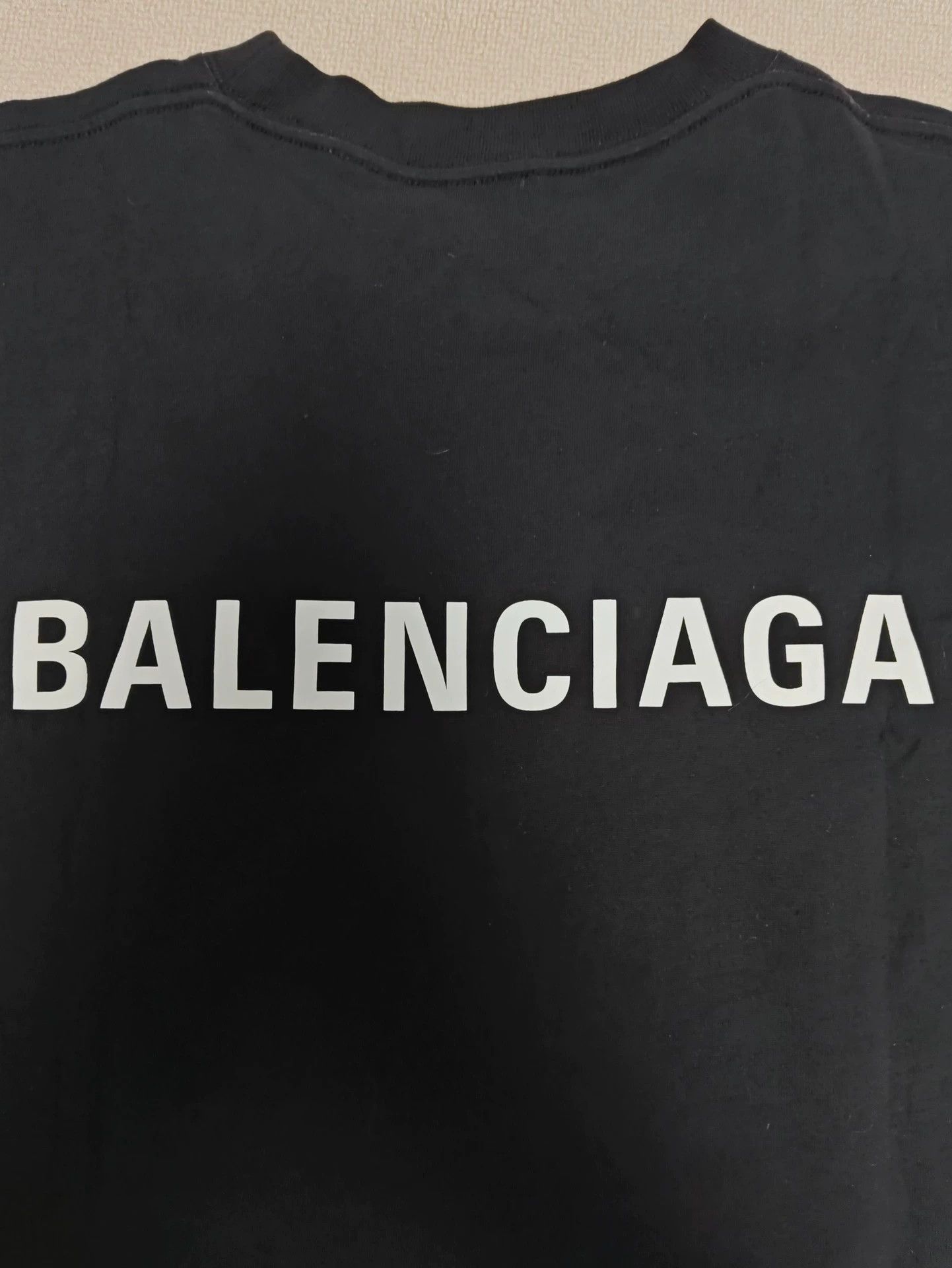 Balenciaga Balenciaga front and back logo washed short sleeved T-shirt -DMC Size US S / EU 44-46 / 1 - 4 Thumbnail