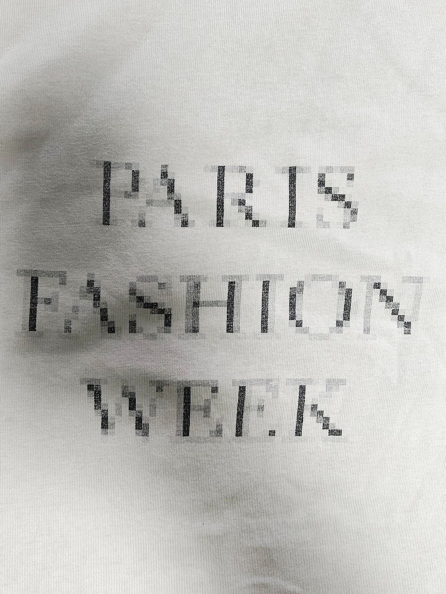 Balenciaga Balenciaga Blurred Letter Short Sleeve T-shirt -DMC Size US S / EU 44-46 / 1 - 4 Thumbnail
