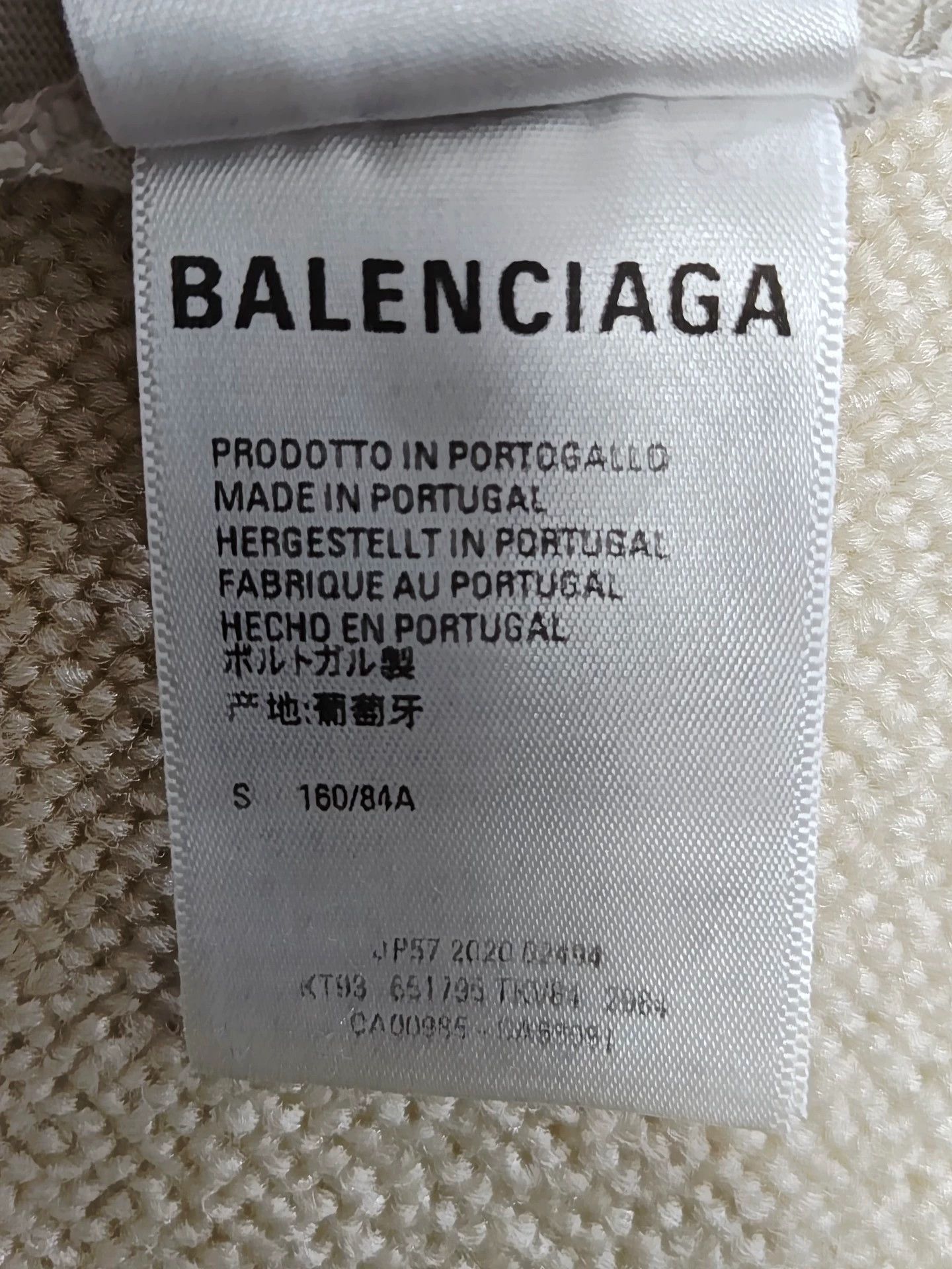 Balenciaga Balenciaga Blurred Letter Short Sleeve T-shirt -DMC Size US S / EU 44-46 / 1 - 7 Thumbnail