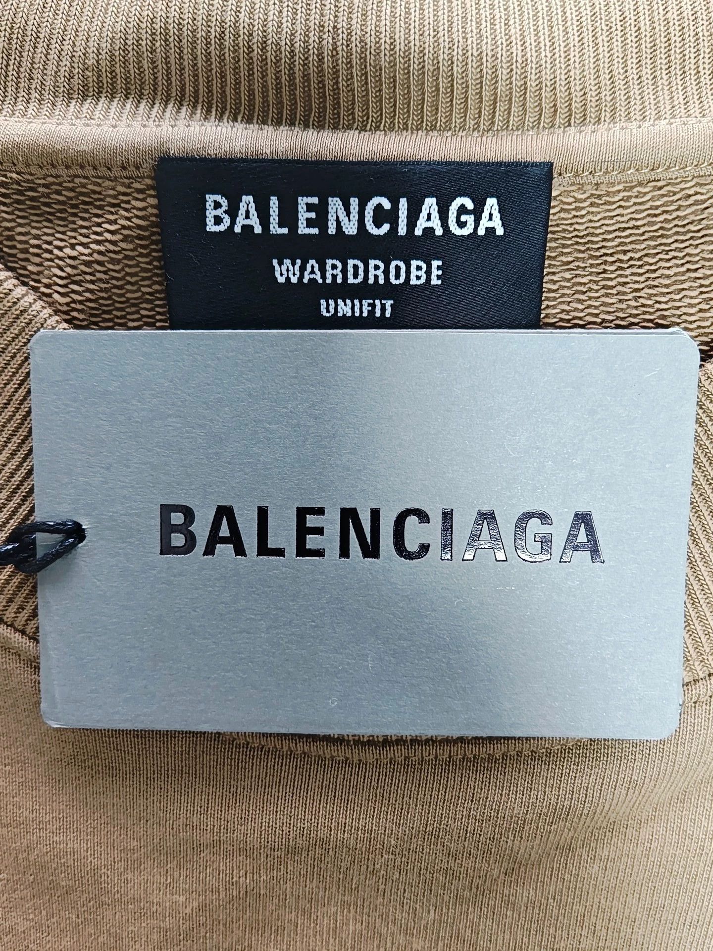 Balenciaga Balenciaga 22ss Double B Embroidered Logo Round Neck Hoodie -DMC Size US XL / EU 56 / 4 - 5 Thumbnail
