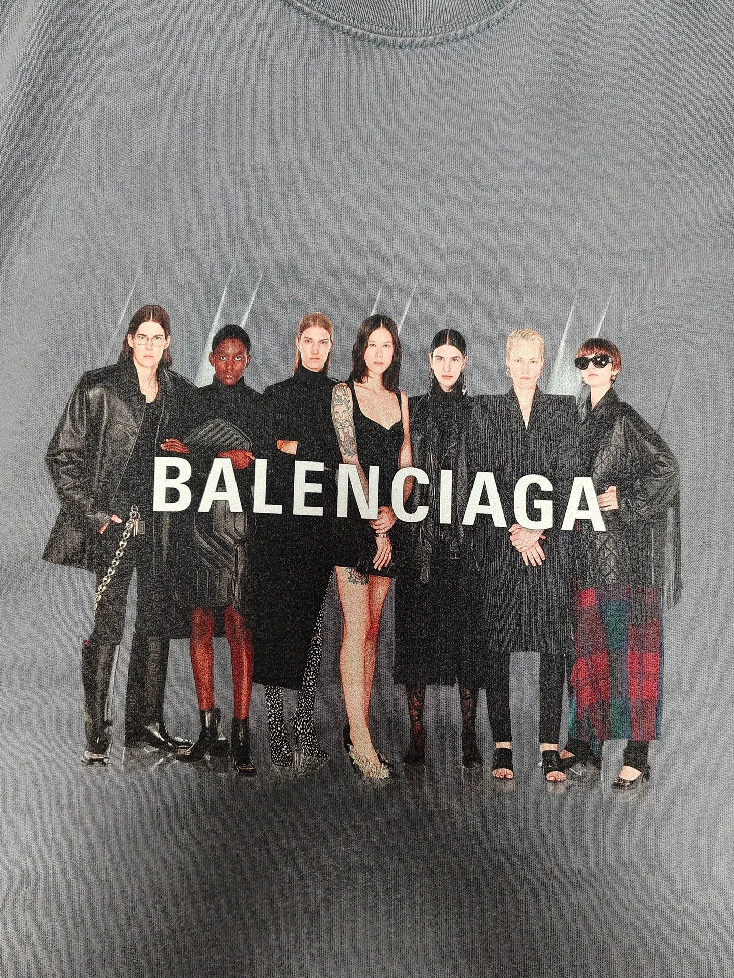 Balenciaga Balenciaga Portrait Band Wash Short Sleeve T-shirt -DMC Size US XS / EU 42 / 0 - 4 Thumbnail