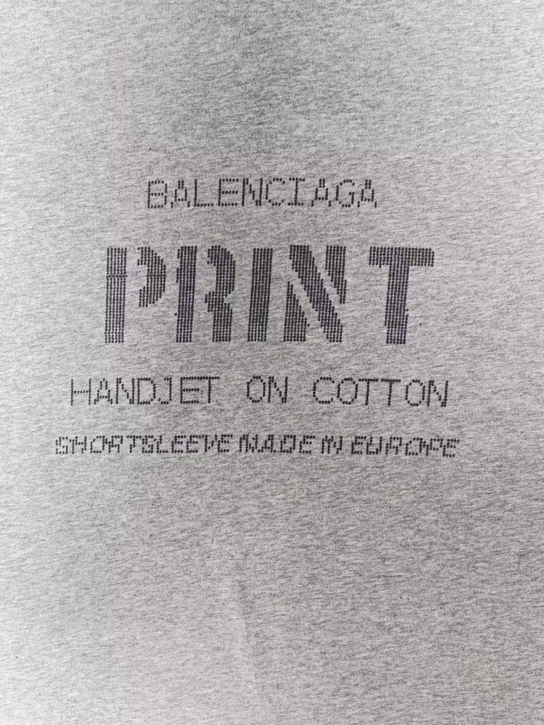 Balenciaga Balenciaga 24ss brand new print short sleeved T-shirt -DMC Size US XS / EU 42 / 0 - 4 Thumbnail