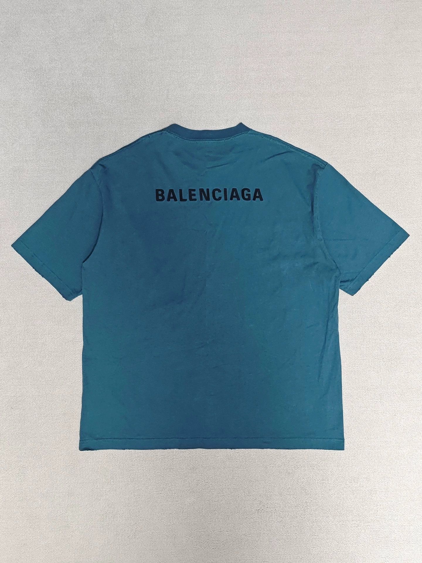 Balenciaga Balenciaga Front and Rear Logo for Old Short Sleeve T-shirt -DMC Size US XL / EU 56 / 4 - 2 Thumbnail