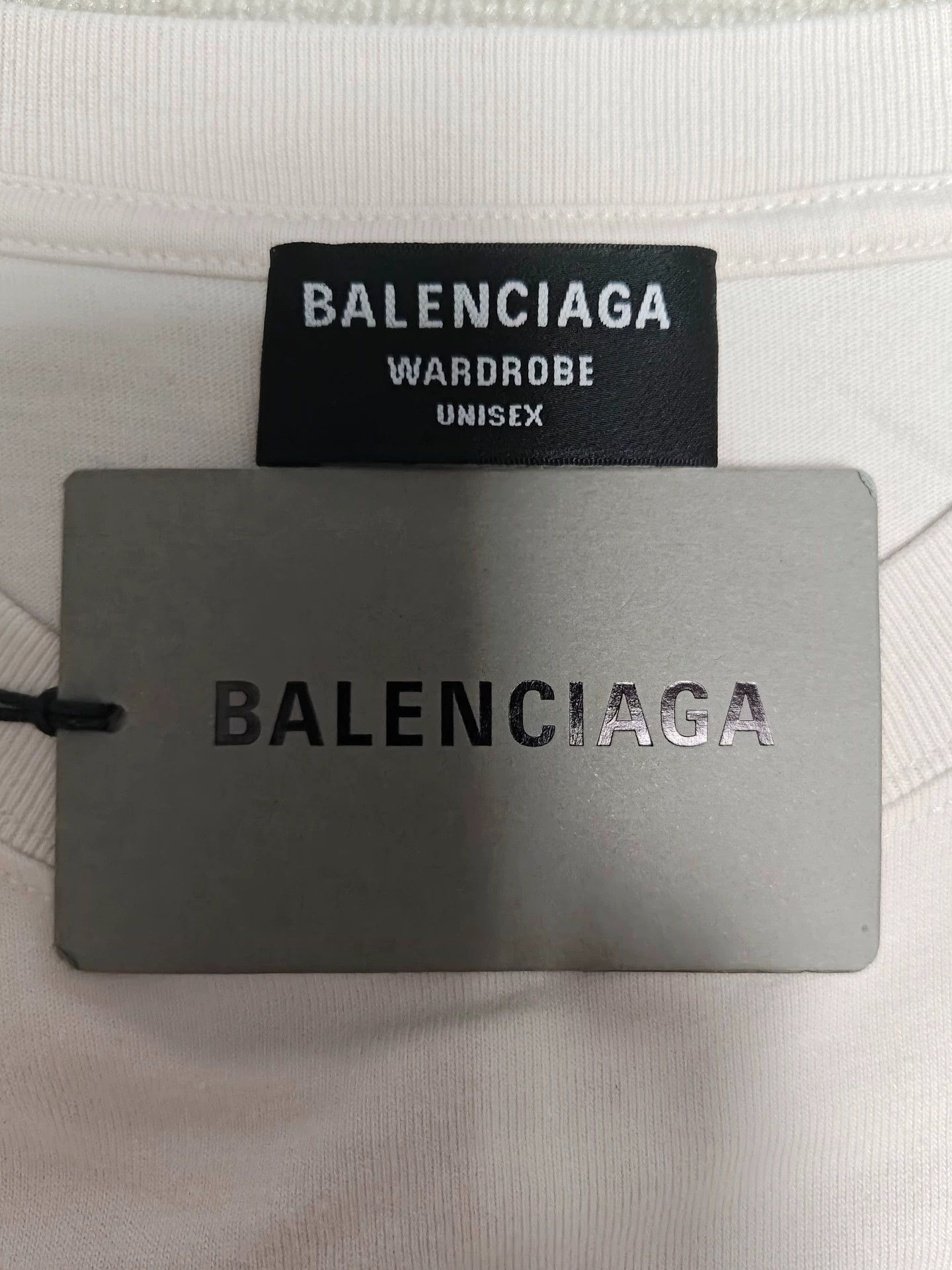 Balenciaga Balenciaga front and back logo printed short sleeved T-shirt -DMC Size US M / EU 48-50 / 2 - 5 Thumbnail