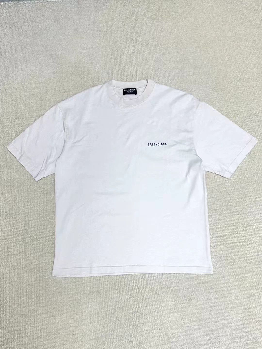 Balenciaga Balenciaga front and back logo printed short sleeved T-shirt -DMC Size US M / EU 48-50 / 2 - 2 Thumbnail