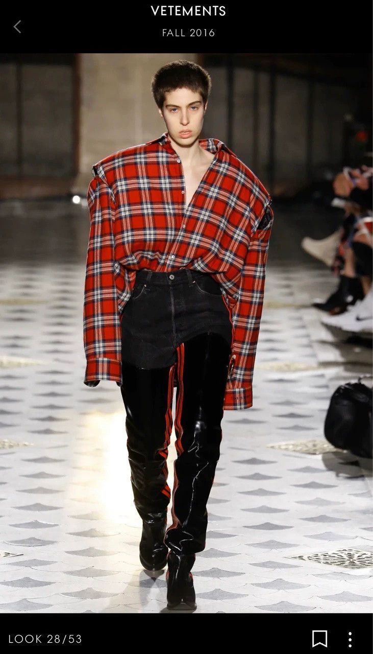 Vetements VETEMENTS Sleeves Iron Ring Pads Shirt Cotton Jacket Coat -DMC Size US S / EU 44-46 / 1 - 8 Thumbnail