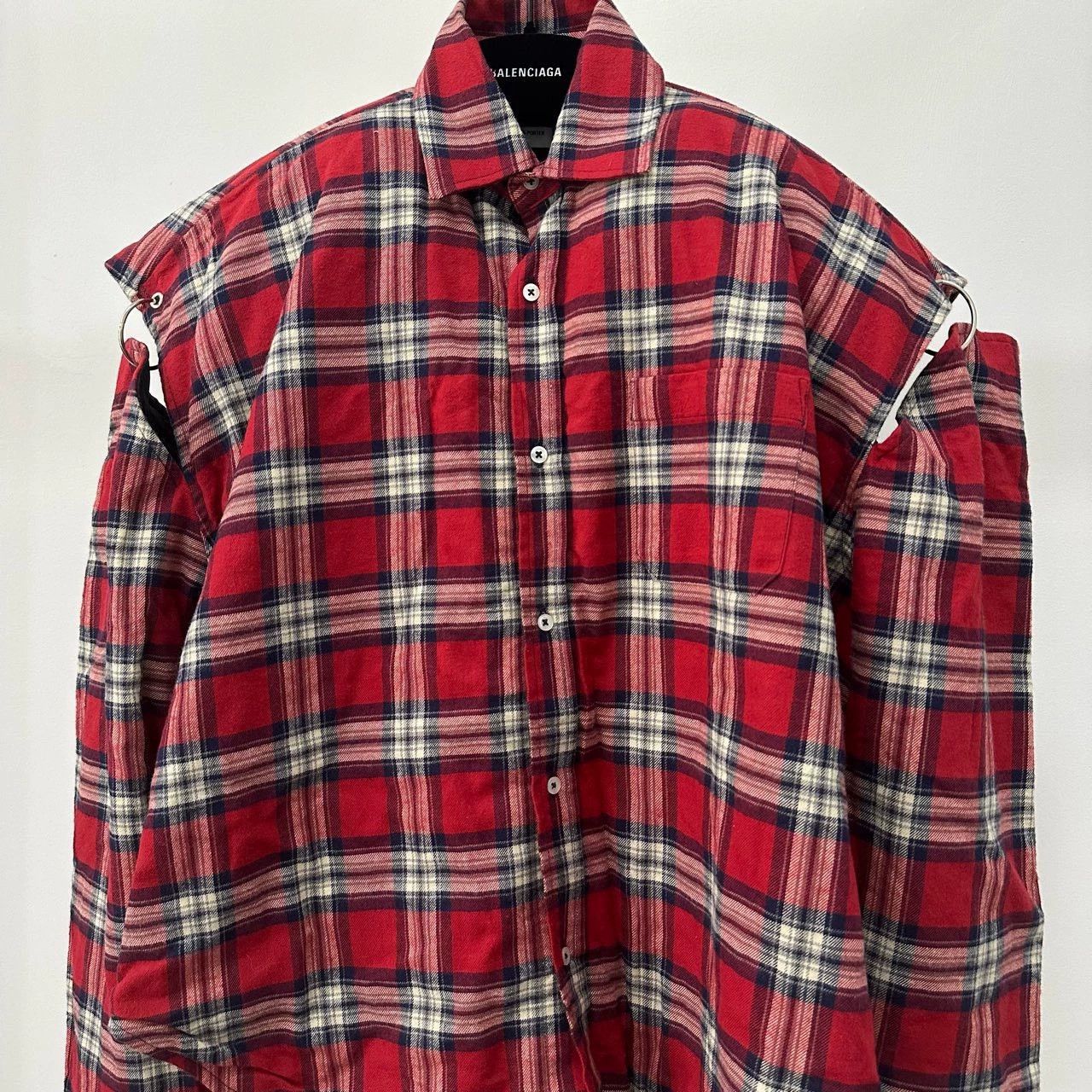 Vetements VETEMENTS Sleeves Iron Ring Pads Shirt Cotton Jacket Coat -DMC Size US S / EU 44-46 / 1 - 3 Thumbnail