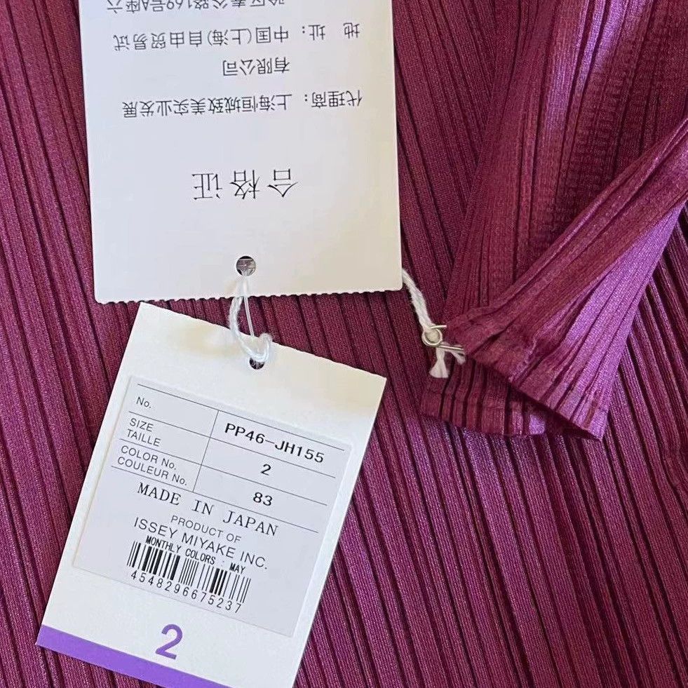 Issey Miyake issey miyake Pleated short sleeved dress Size US 28 / EU 44 - 4 Thumbnail