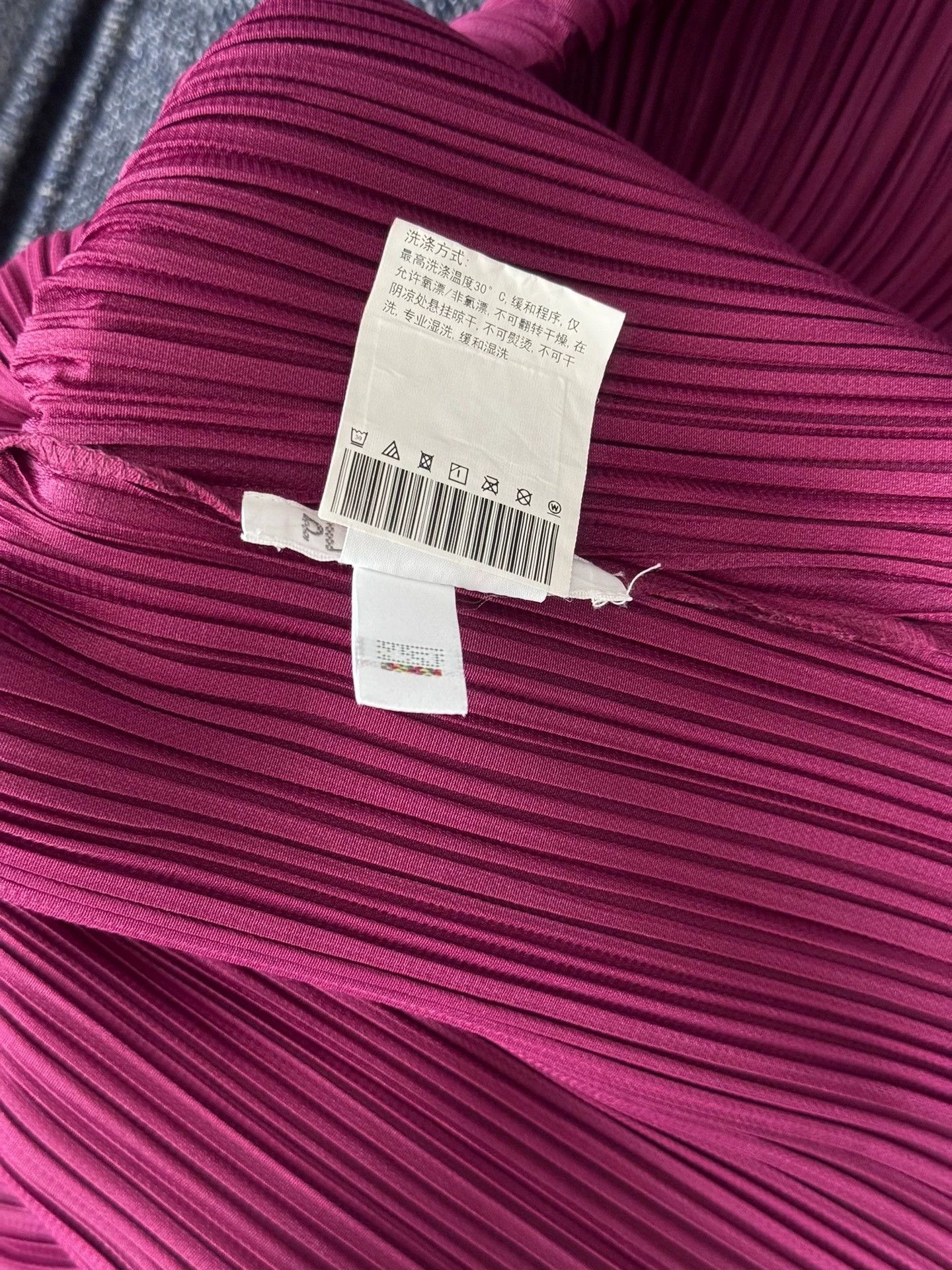 Issey Miyake issey miyake Pleated short sleeved dress Size US 28 / EU 44 - 3 Thumbnail