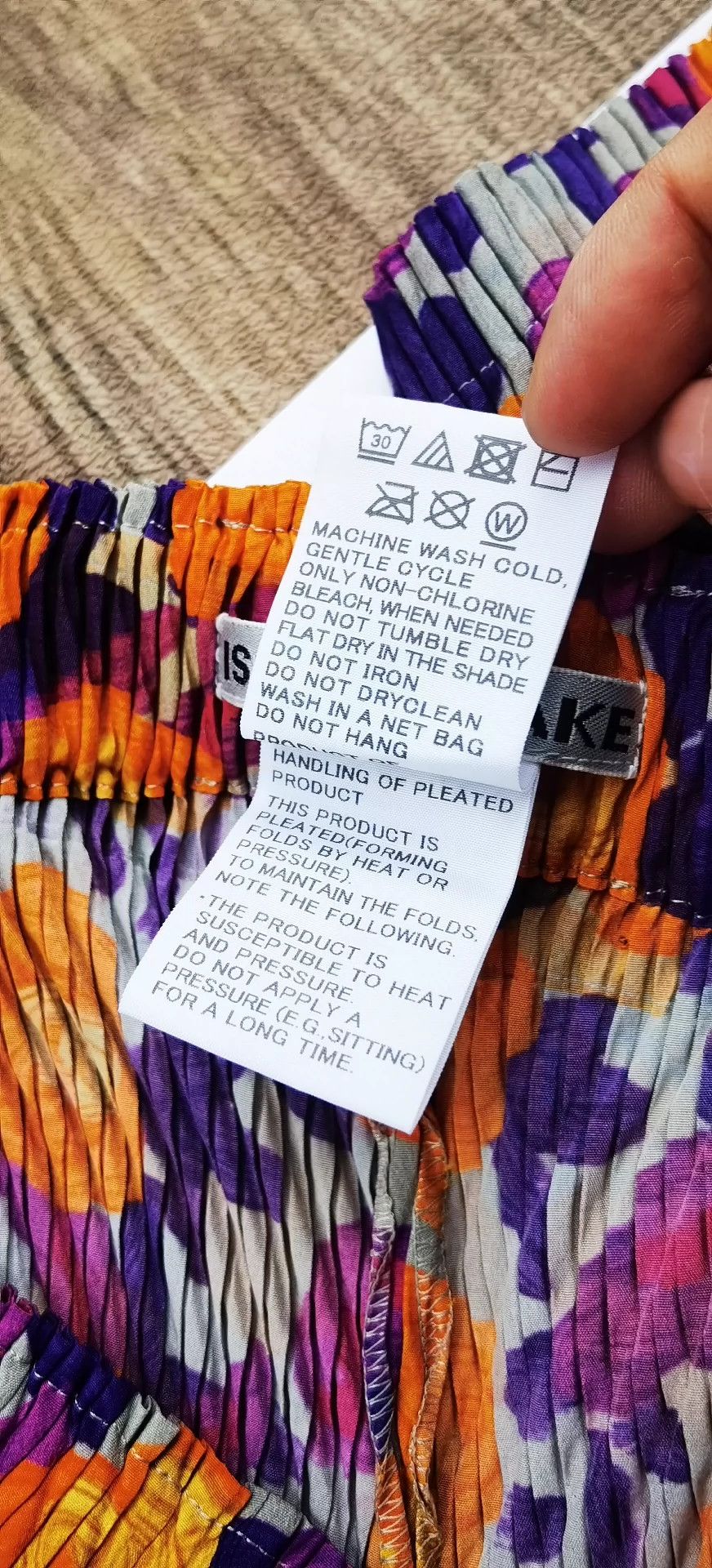 Issey Miyake issey miyake Main line fish scale pants Size US 30 / EU 46 - 4 Thumbnail