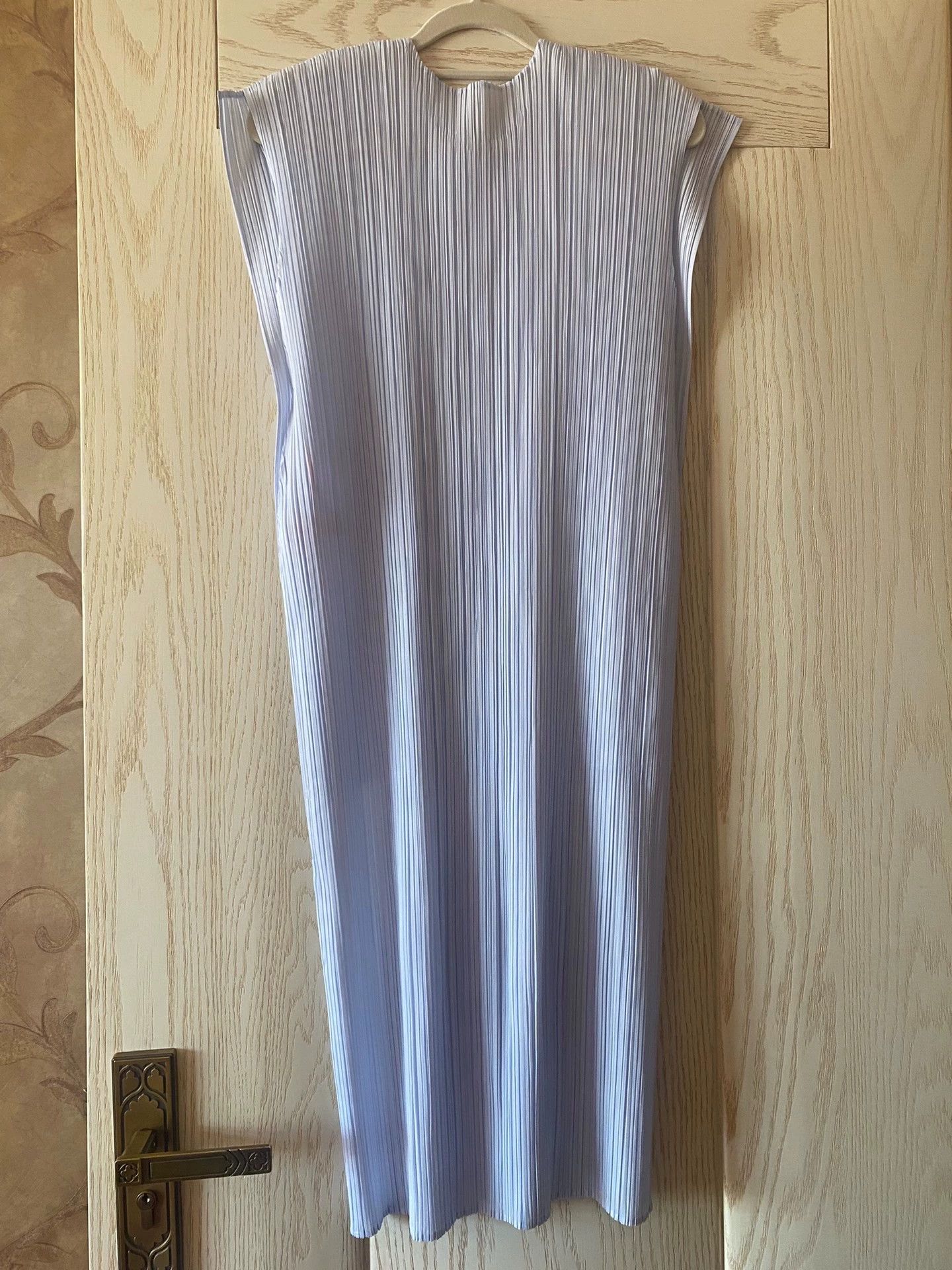 Issey Miyake issey miyake Light blue pleated dress Size US 28 / EU 44 - 2 Thumbnail