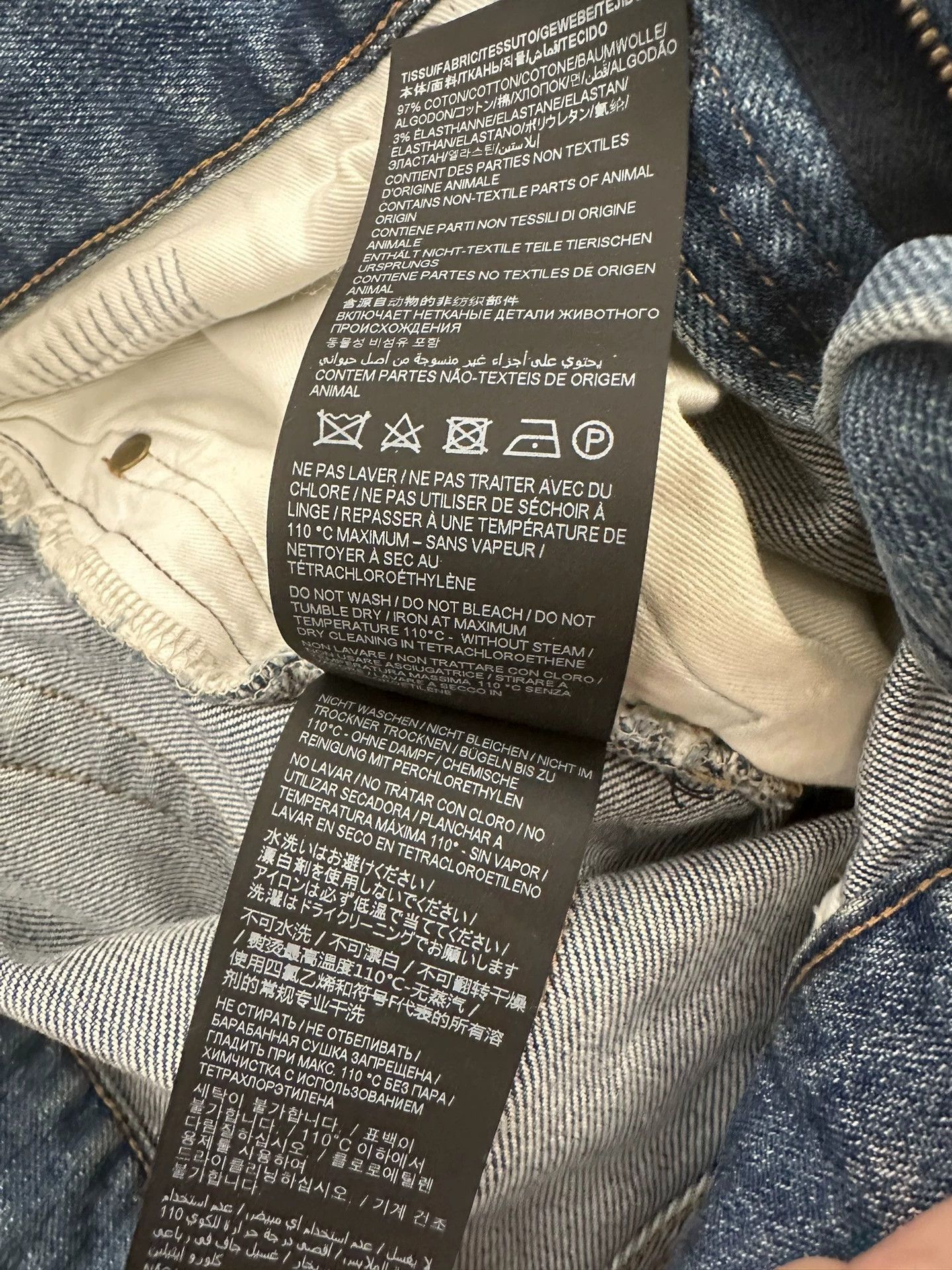 Saint Laurent Paris Saint Laurent Paris Classic light blue jeans Size US 29 - 3 Thumbnail