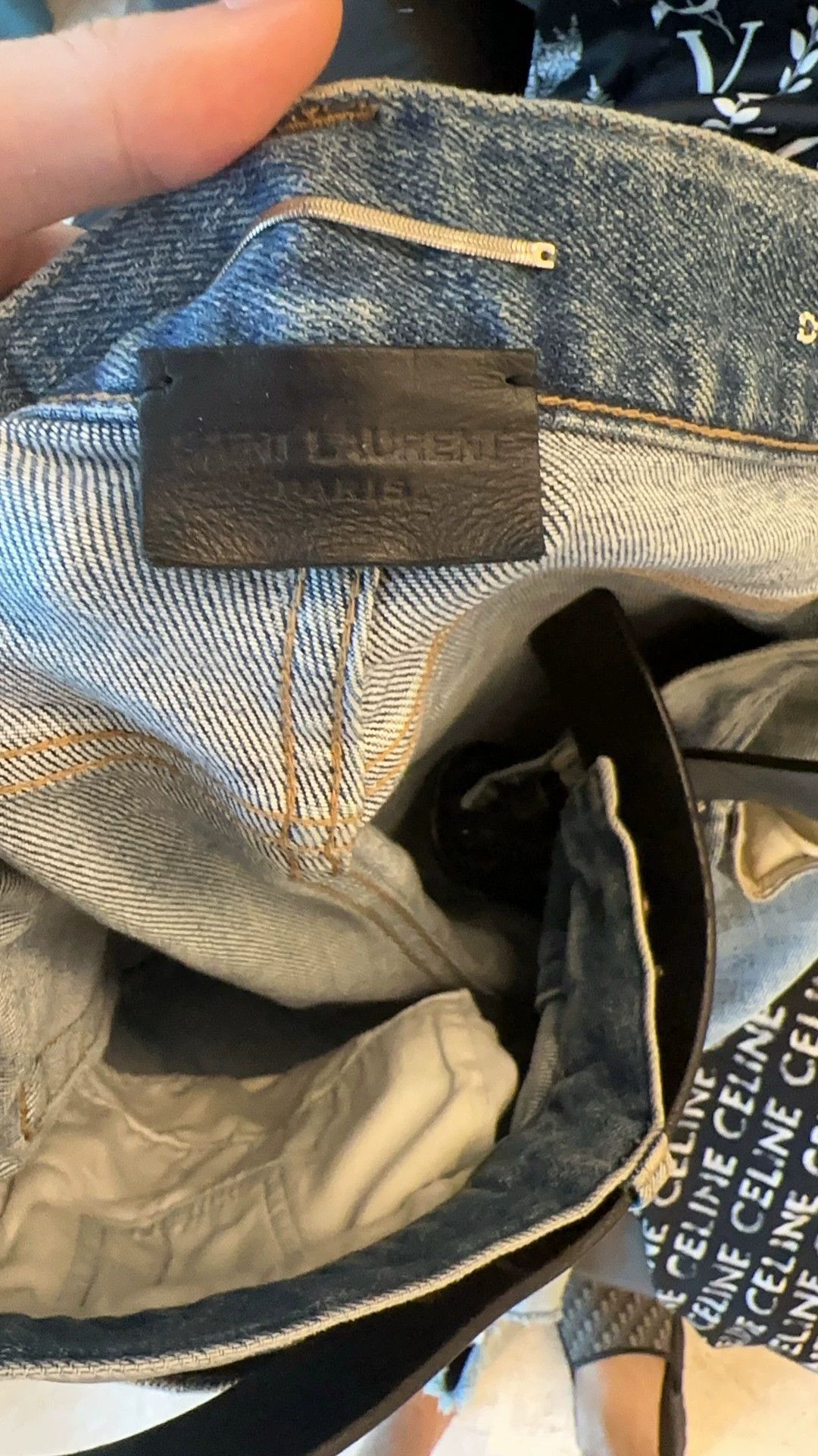 Saint Laurent Paris Saint Laurent Paris Classic light blue jeans Size US 29 - 8 Thumbnail
