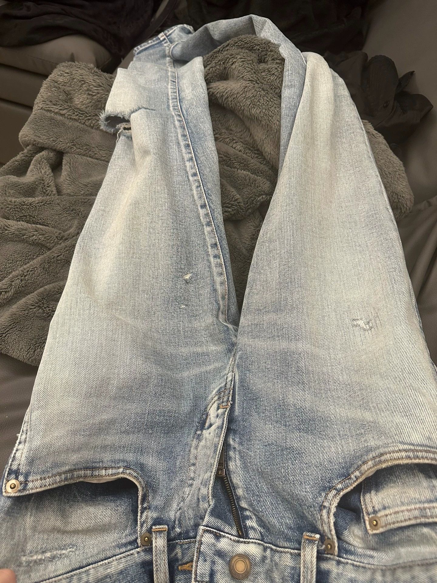 Saint Laurent Paris Saint Laurent Paris Classic light blue jeans Size US 29 - 7 Thumbnail