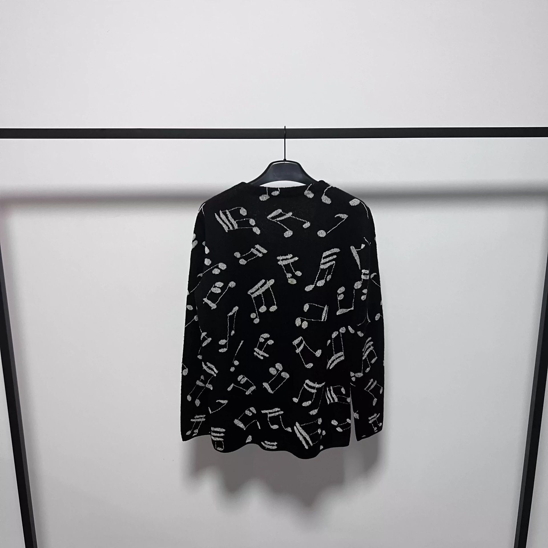 Saint Laurent Paris Saint Laurent Paris Music note cardigan sweater Size US M / EU 48-50 / 2 - 2 Thumbnail