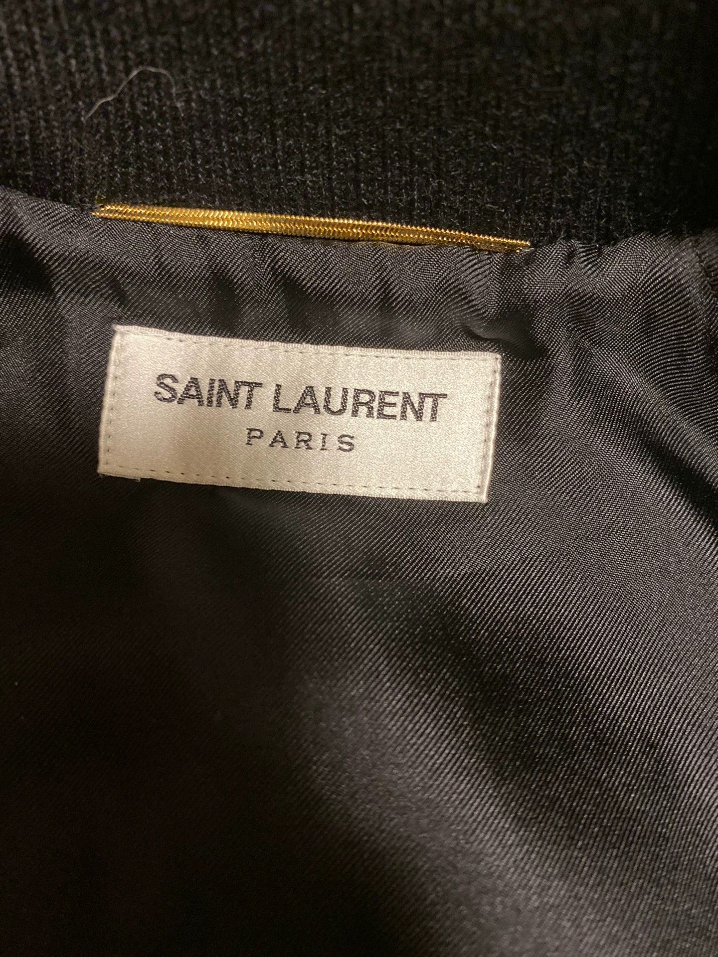 Saint Laurent Paris Saint Laurent Paris Black Panther Gradient Jacket Size US XS / EU 42 / 0 - 4 Thumbnail