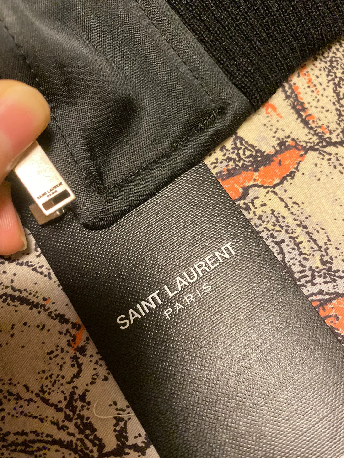 Saint Laurent Paris Saint Laurent Paris Black Panther Gradient Jacket Size US XS / EU 42 / 0 - 5 Thumbnail