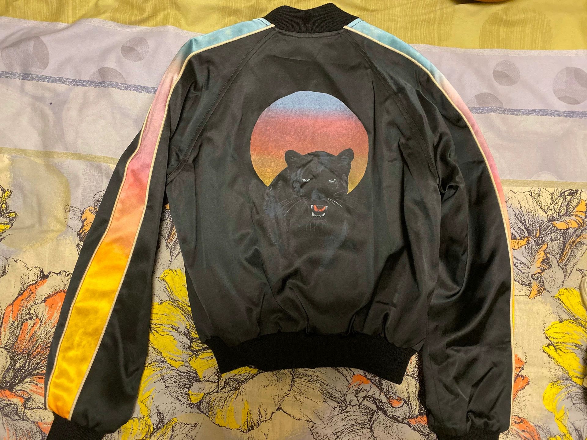 Saint Laurent Paris Saint Laurent Paris Black Panther Gradient Jacket Size US XS / EU 42 / 0 - 2 Thumbnail