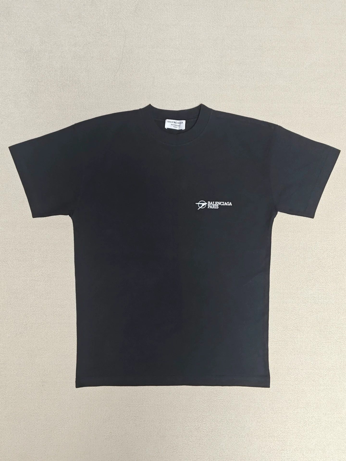 Balenciaga Balenciaga racing arrow logo short sleeved T