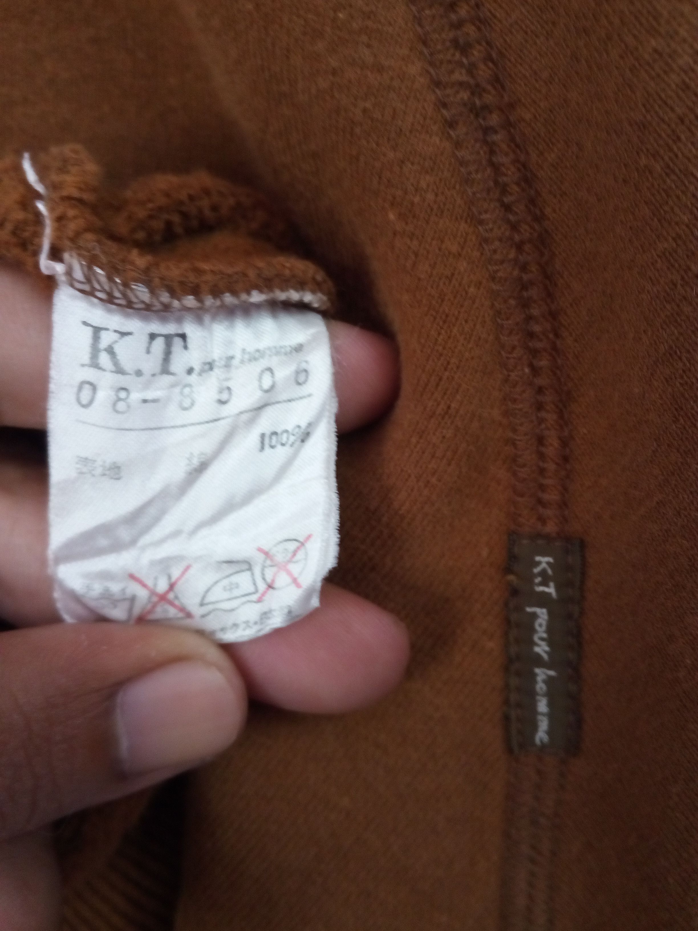 Comme Ca Ism × Japanese Brand × Vintage K.T Pour Homme Comme Ca Du Mode Planning Division Japan Size US L / EU 52-54 / 3 - 7 Thumbnail