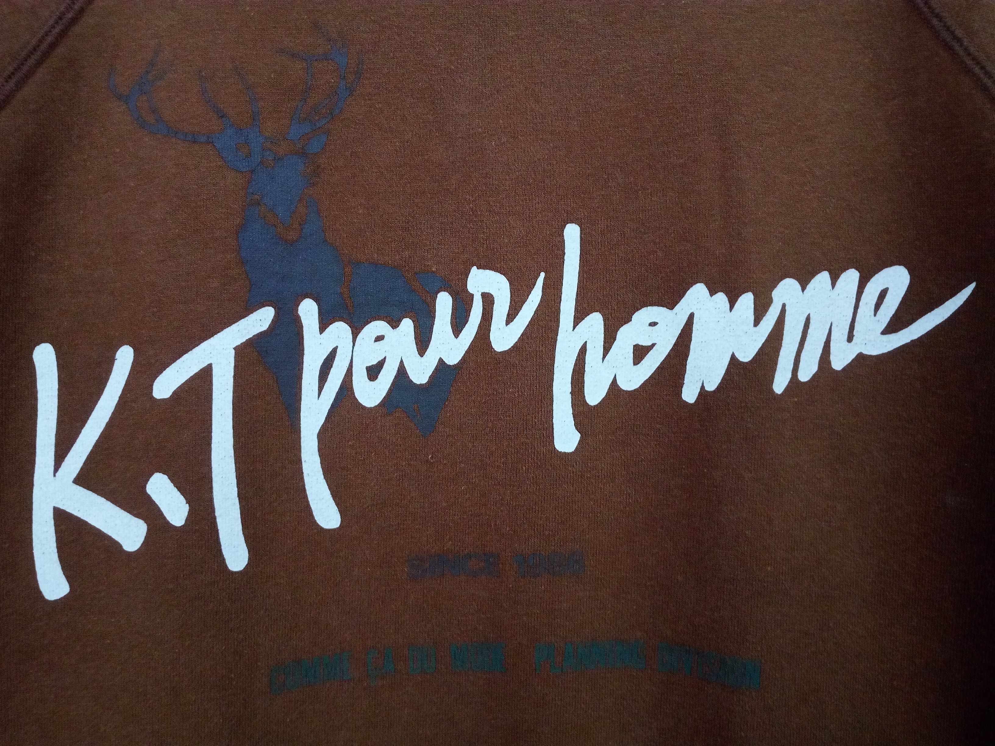 Comme Ca Ism × Japanese Brand × Vintage K.T Pour Homme Comme Ca Du Mode Planning Division Japan Size US L / EU 52-54 / 3 - 2 Thumbnail