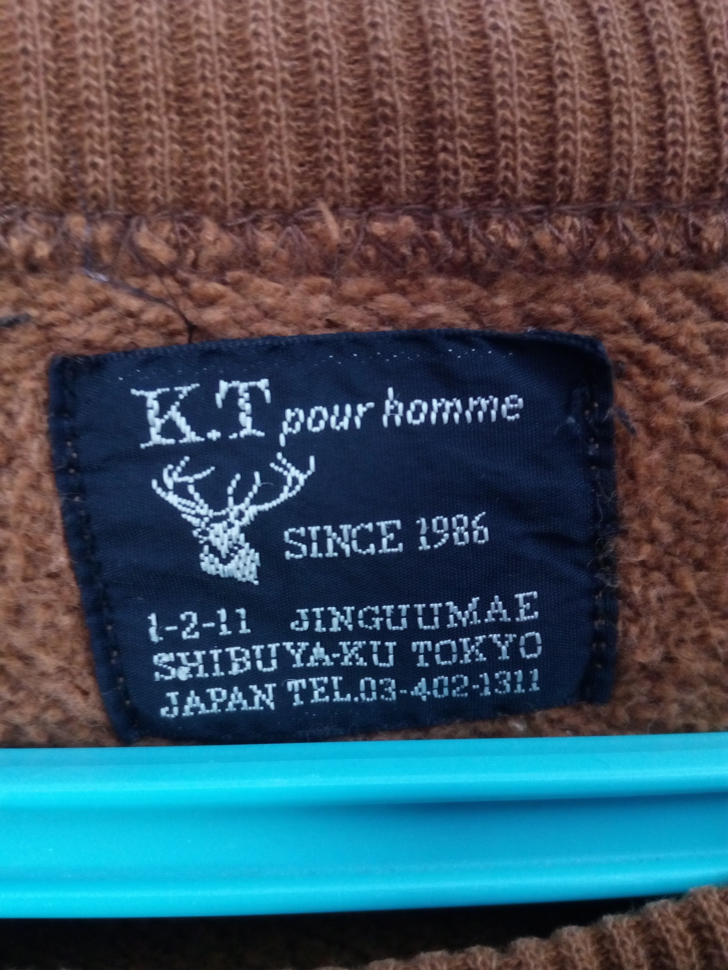 Comme Ca Ism × Japanese Brand × Vintage K.T Pour Homme Comme Ca Du Mode Planning Division Japan Size US L / EU 52-54 / 3 - 6 Thumbnail