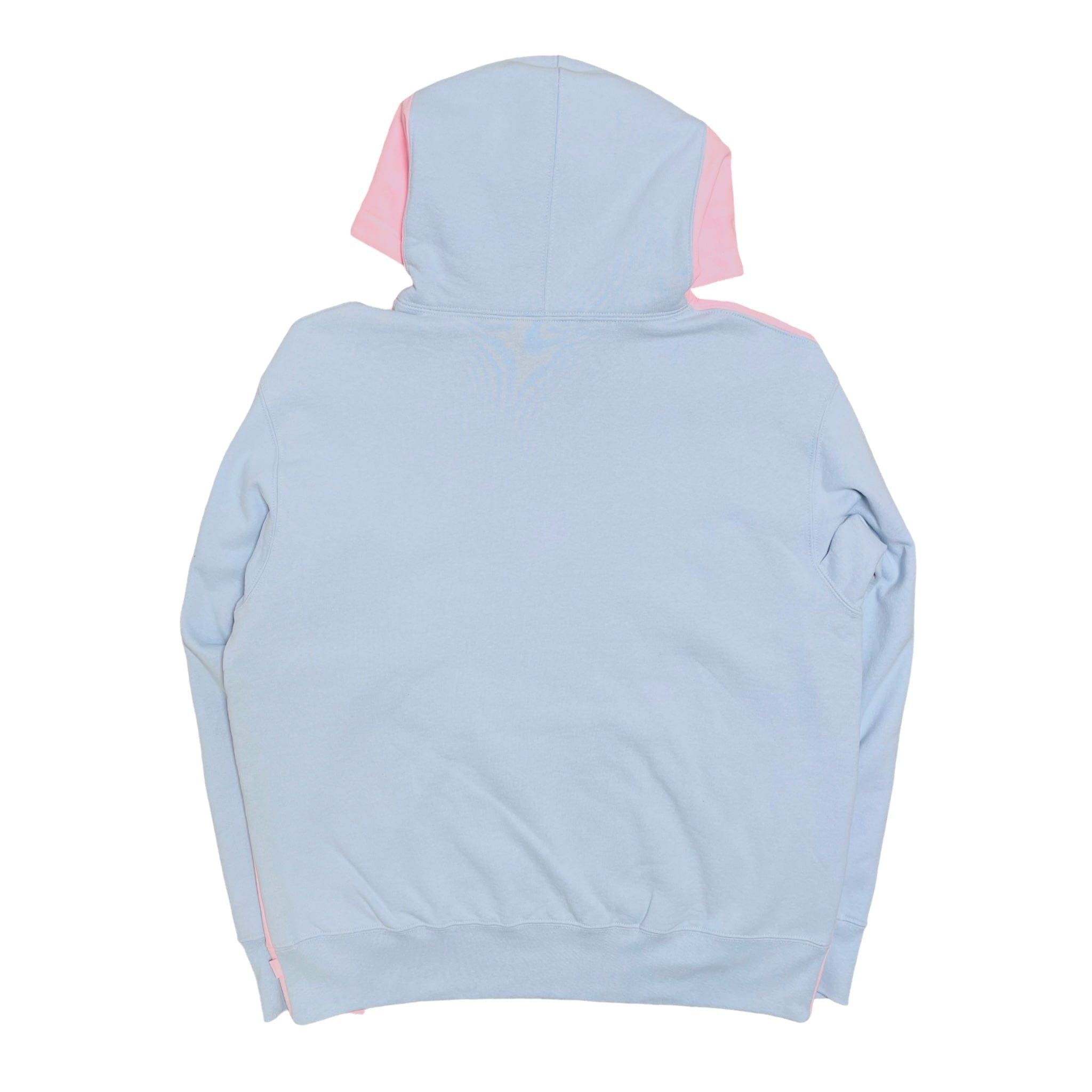 Supreme S Logo Split Hooded Sweatshirt Light Pink | Grailed