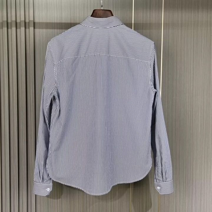 Saint Laurent Paris Saint Laurent Paris Embroidered striped shirt Size US S / EU 44-46 / 1 - 2 Thumbnail