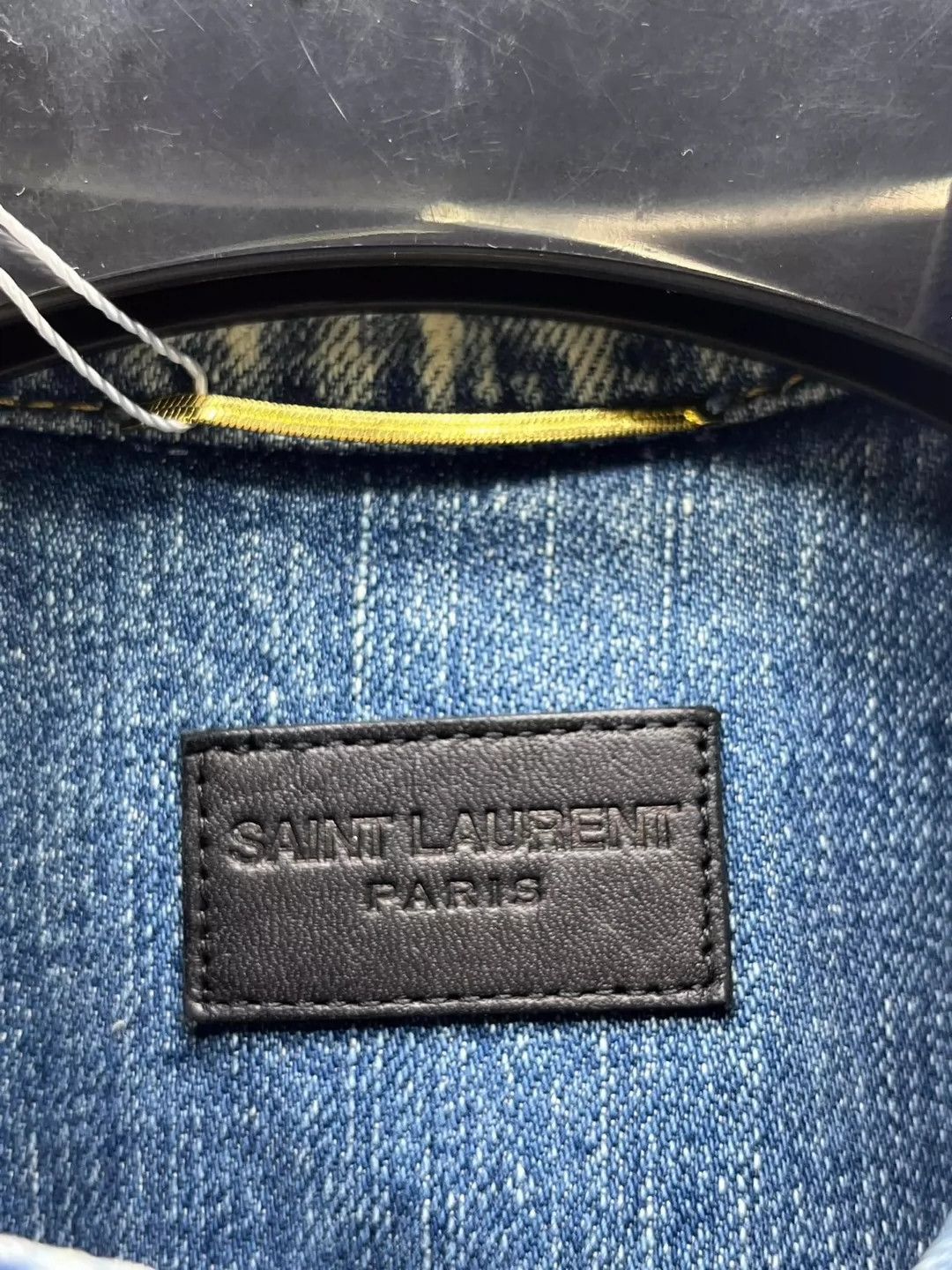 Saint Laurent Paris Saint Laurent Paris Anchor denim jacket Size US S / EU 44-46 / 1 - 5 Thumbnail