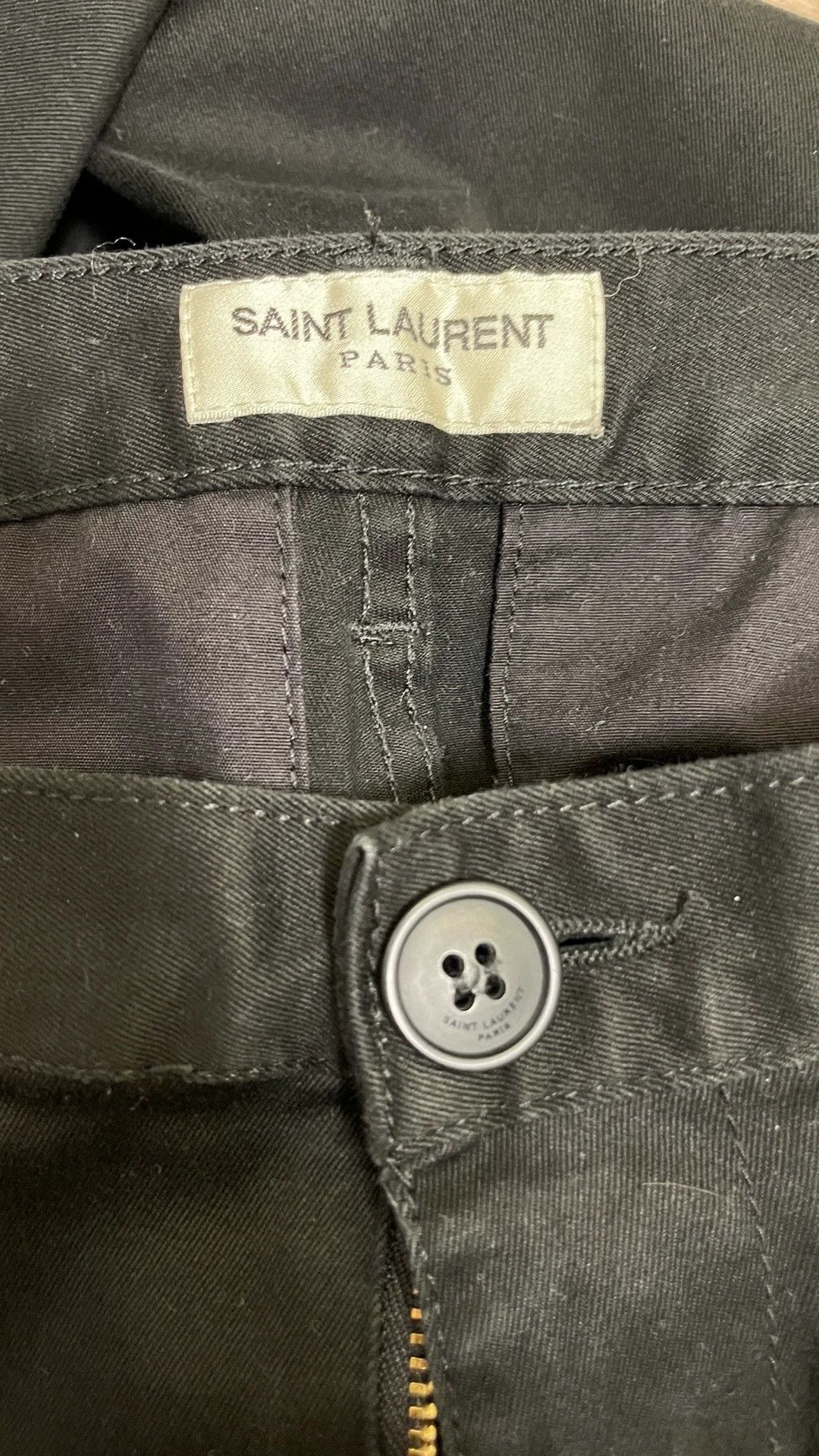 Saint Laurent Paris Saint Laurent Paris Black base jeans Size US 31 - 4 Thumbnail