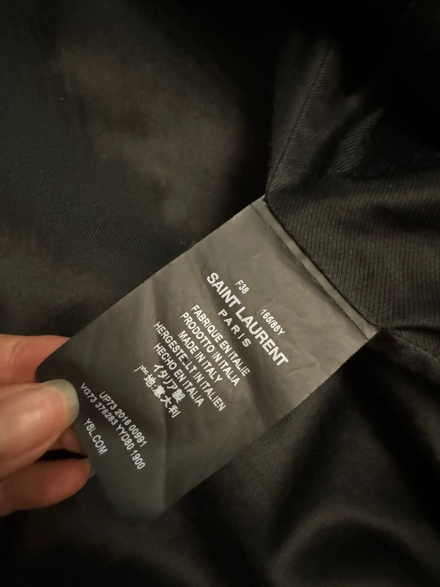 Saint Laurent Paris Saint Laurent Paris Classic baseball jacket Size US XS / EU 42 / 0 - 3 Thumbnail