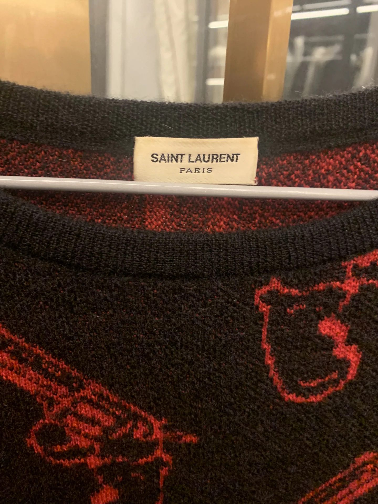 Saint Laurent Paris Saint Laurent Paris Short pistol sweater Size US M / EU 48-50 / 2 - 3 Thumbnail