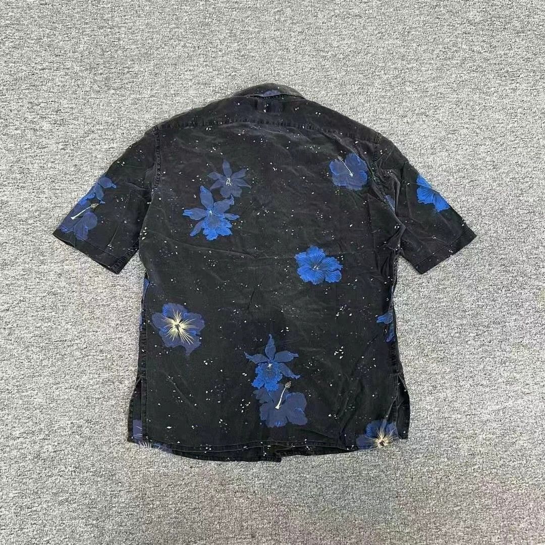 Saint Laurent Paris Saint Laurent Paris Hibiscus short sleeved shirt Size US XS / EU 42 / 0 - 2 Thumbnail