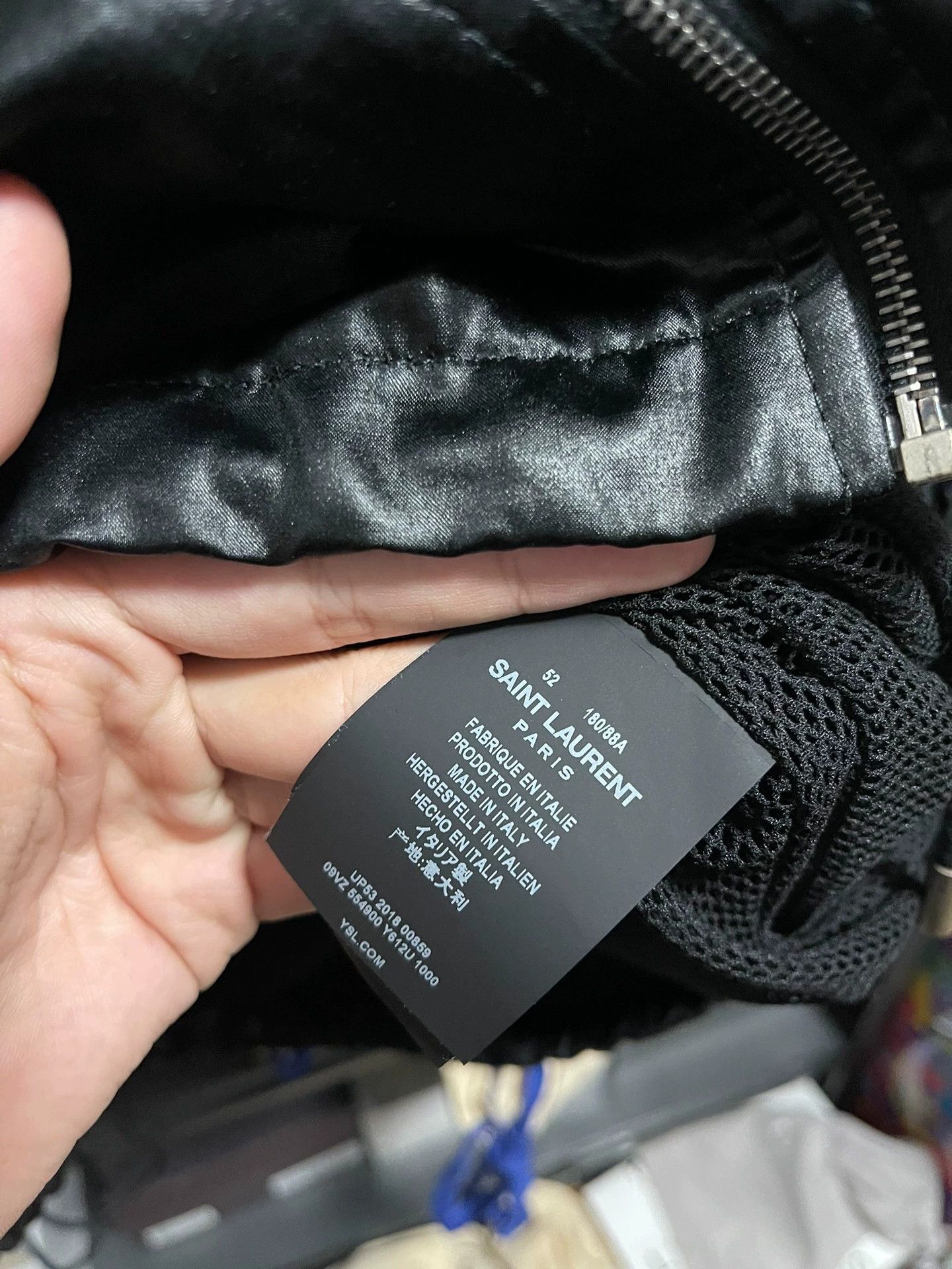 Saint Laurent Paris Saint Laurent Paris Classic black jacket Size US L / EU 52-54 / 3 - 4 Thumbnail