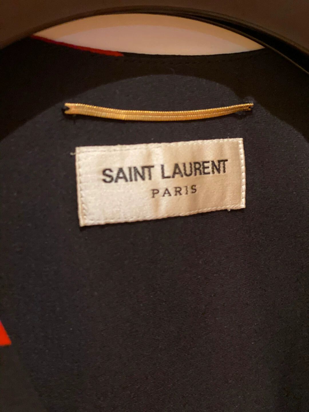 Saint Laurent Paris Saint Laurent Paris Red lipped dress Size US 38 / EU 54 - 2 Thumbnail
