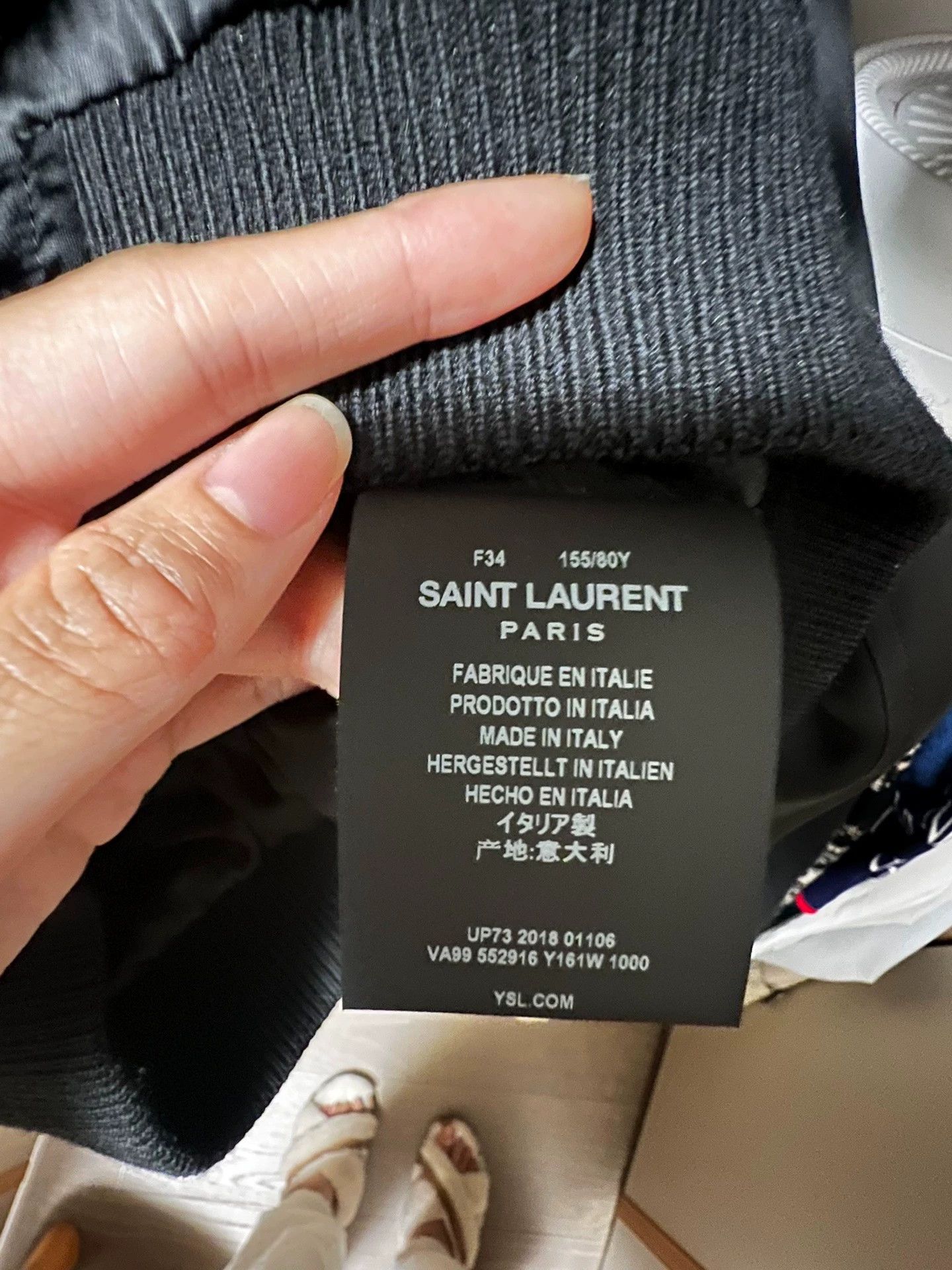 Saint Laurent Paris Saint Laurent Paris Silk baseball jacket Size US S / EU 44-46 / 1 - 5 Thumbnail