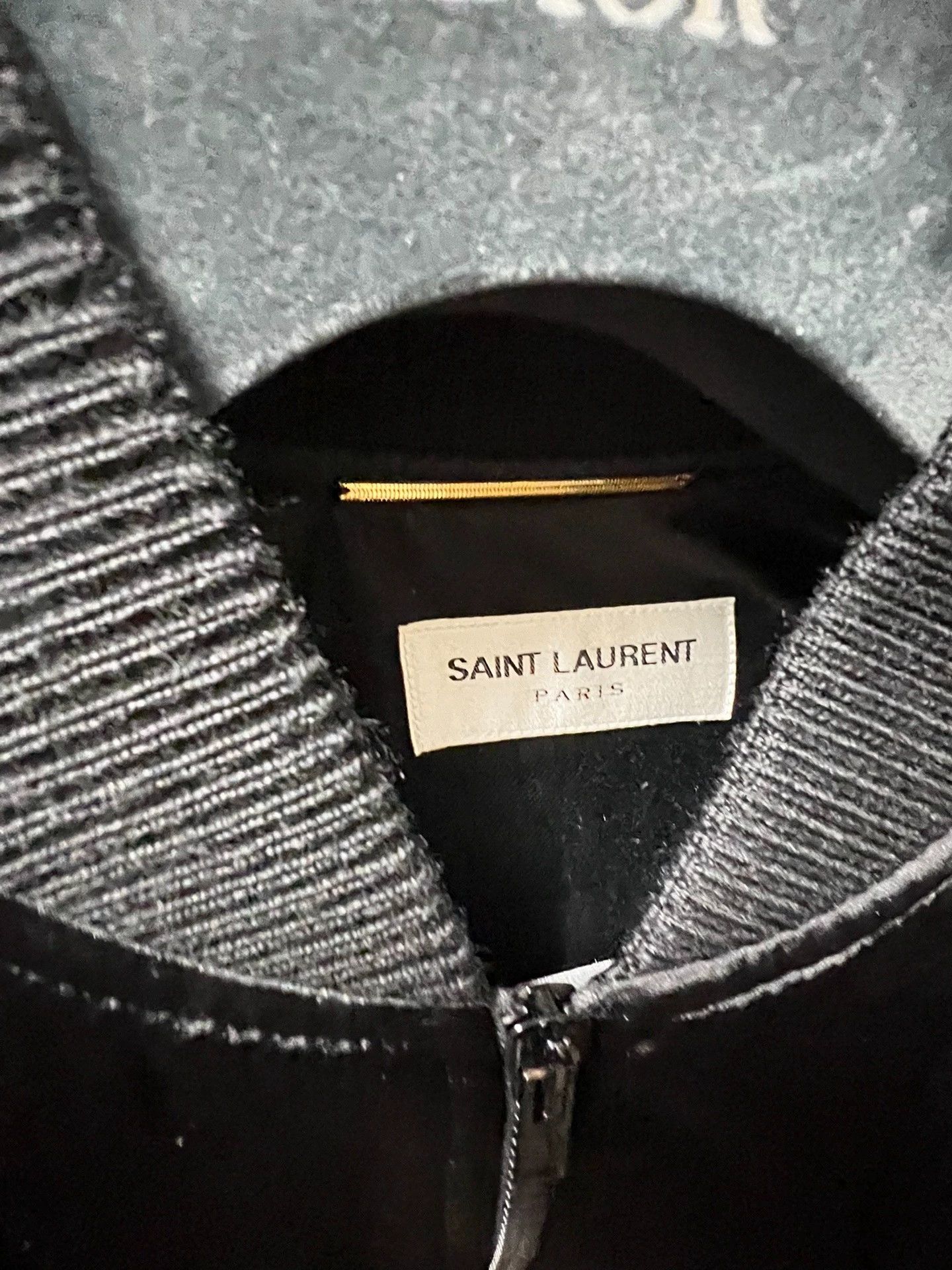Saint Laurent Paris Saint Laurent Paris Silk baseball jacket Size US S / EU 44-46 / 1 - 3 Thumbnail