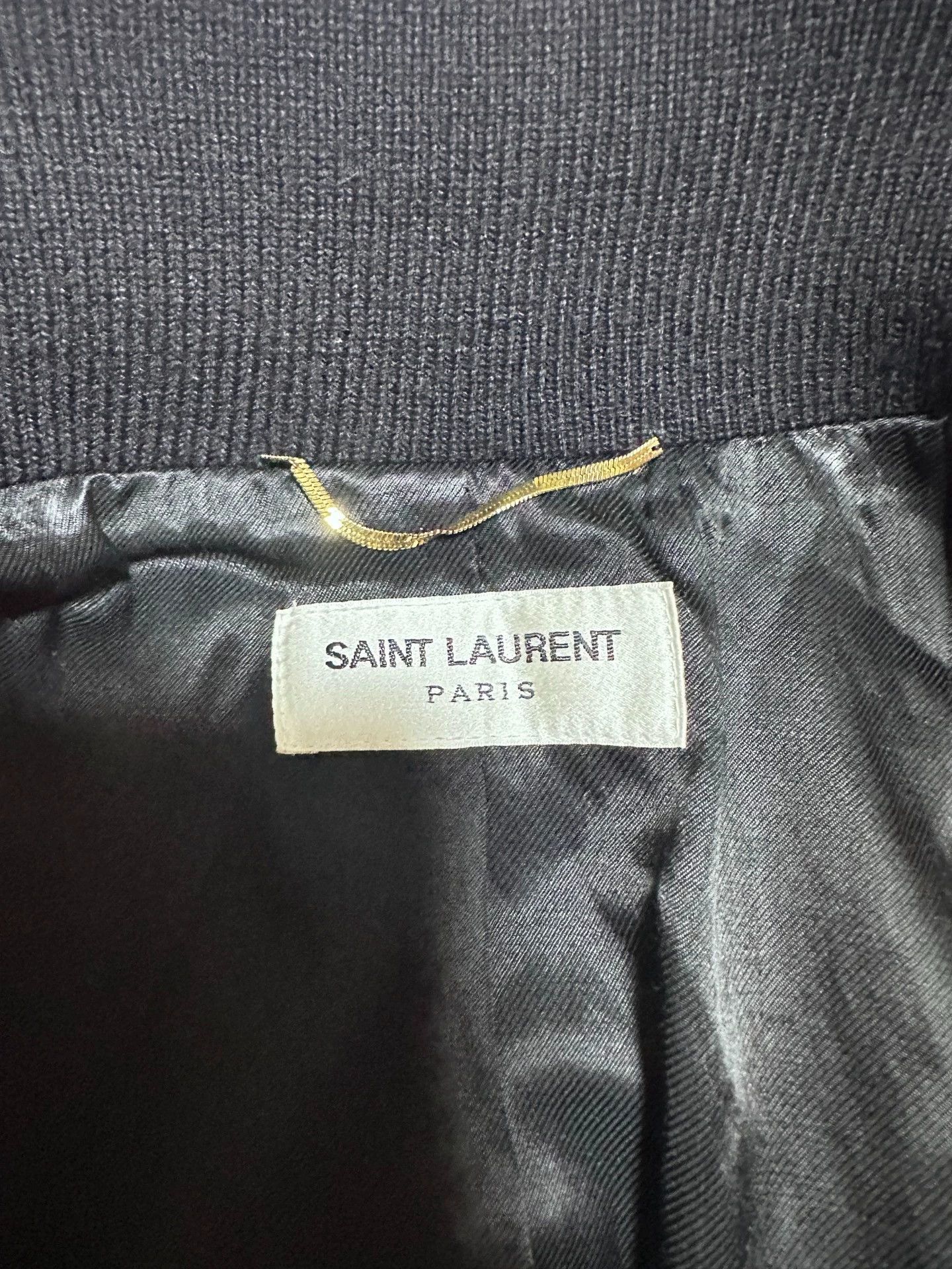 Saint Laurent Paris Saint Laurent Paris Classic baseball jacket Size US XS / EU 42 / 0 - 4 Thumbnail