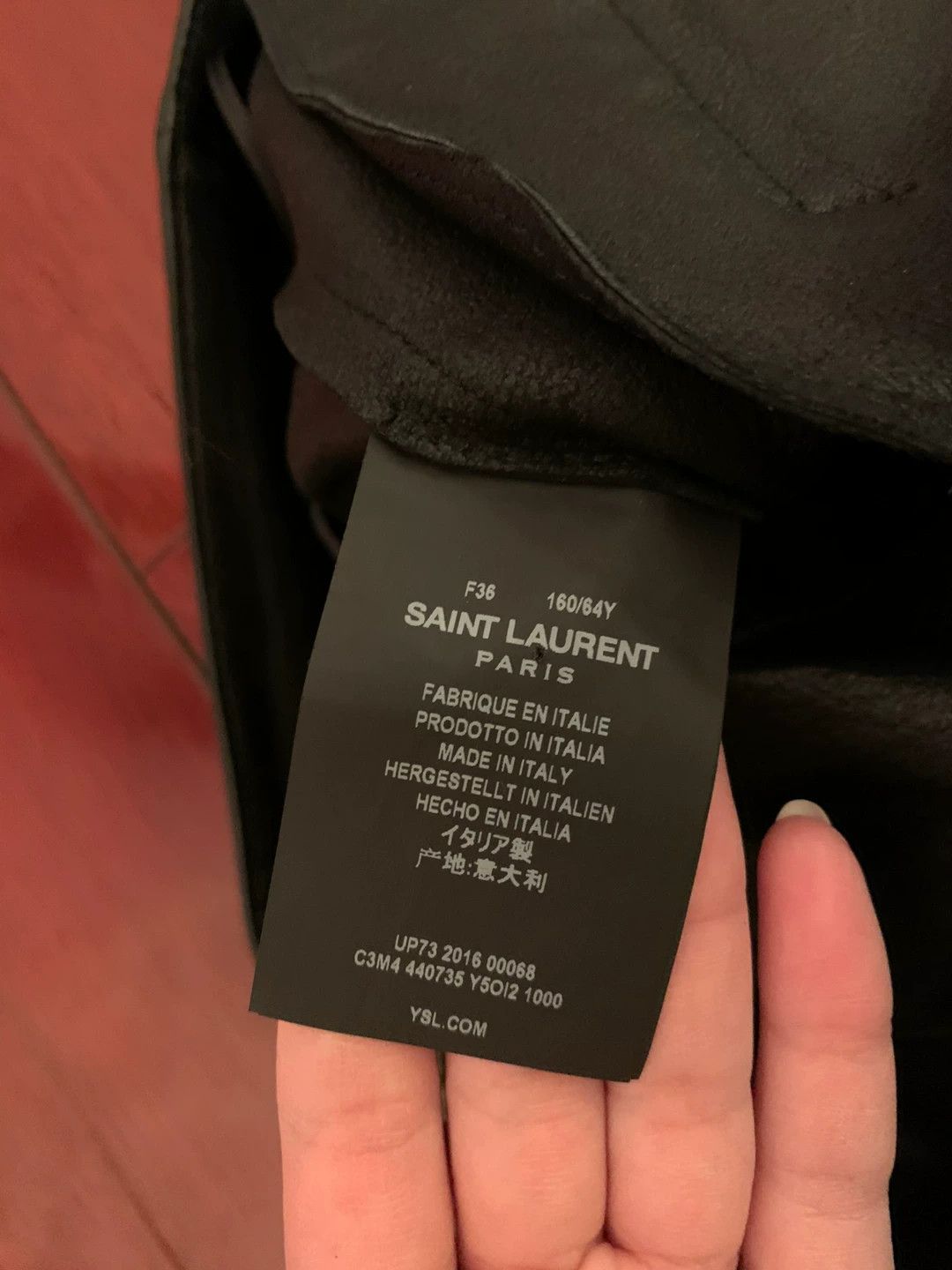 Saint Laurent Paris Saint Laurent Paris Black classic leather pants Size US 36 / EU 52 - 3 Thumbnail
