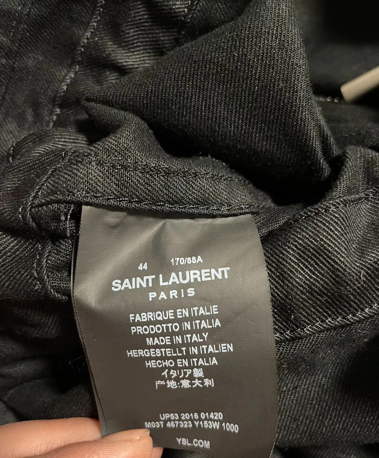 Saint Laurent Paris Saint Laurent Paris Men's Classic Hunting Jacket Size US S / EU 44-46 / 1 - 8 Thumbnail