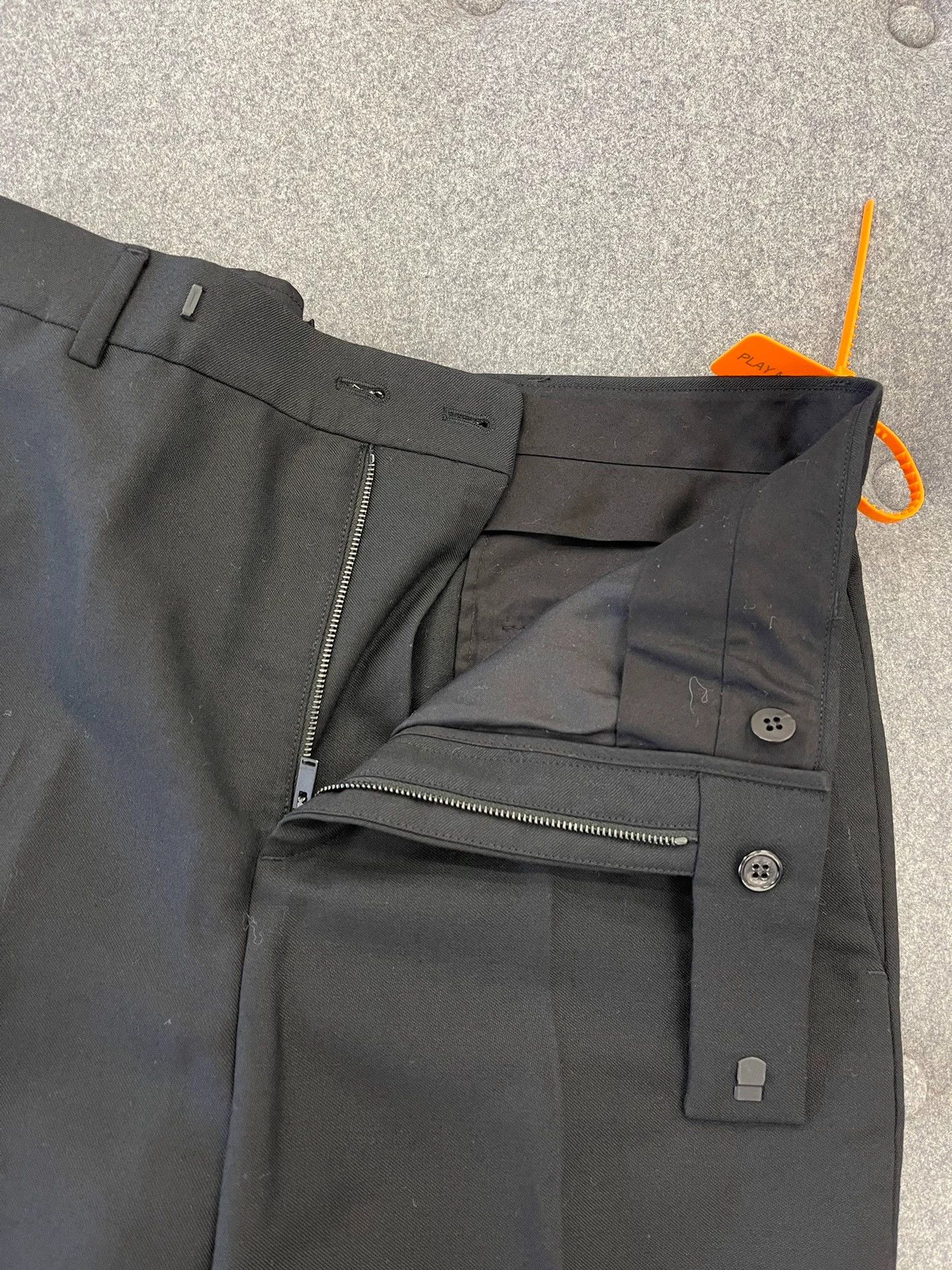 Saint Laurent Paris Saint Laurent Paris Black suit pants Size US 44 / EU 60 - 6 Thumbnail